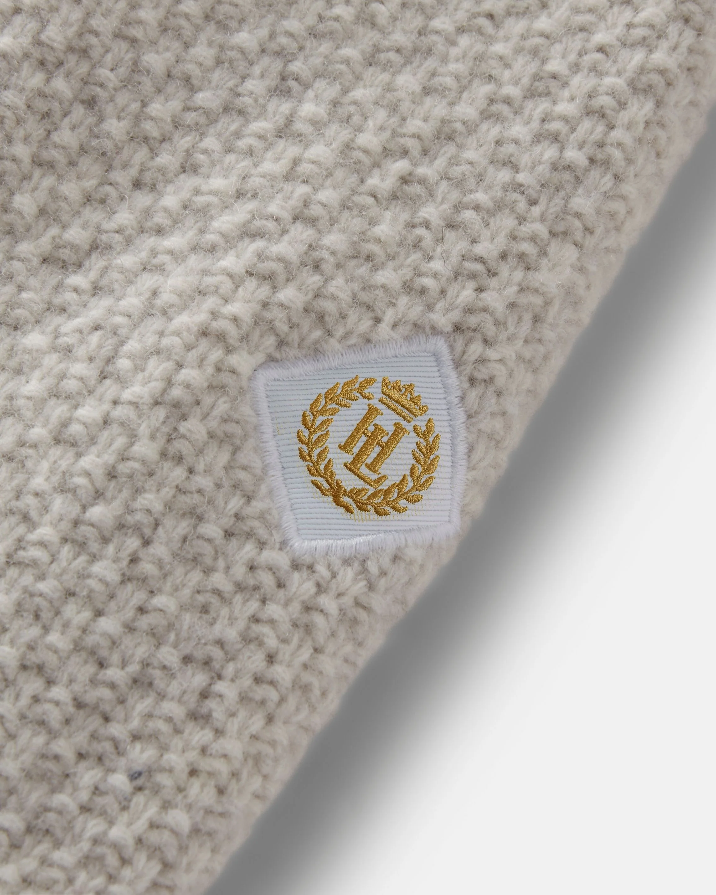 Abersoch Cable Knit Jumper - Off White - Image 8
