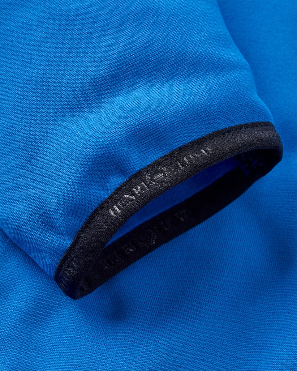 Aktiv Stretch Logo Hood - Victoria Blue - Image 5