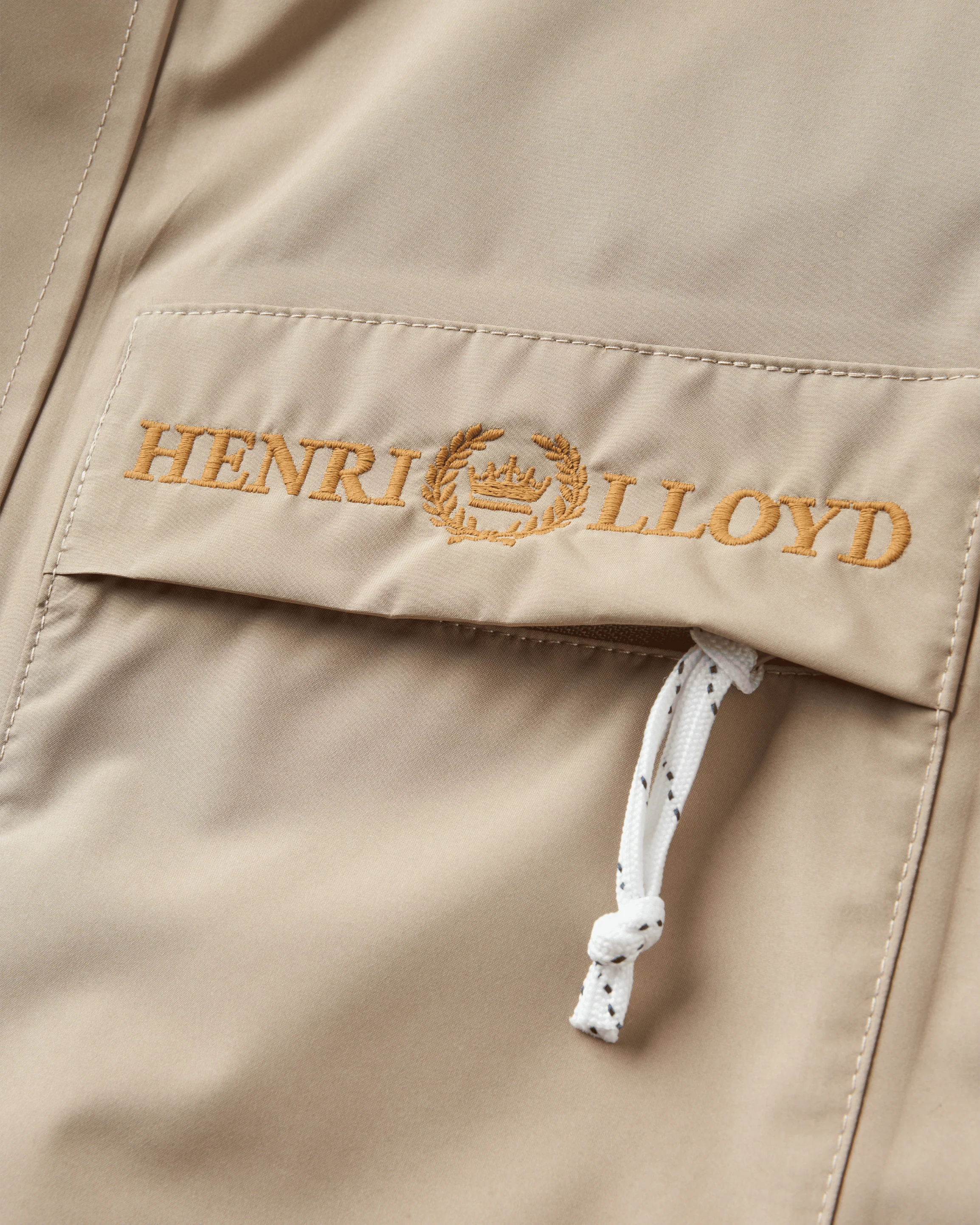 Aston Crew Jacket - Sand - Image 7