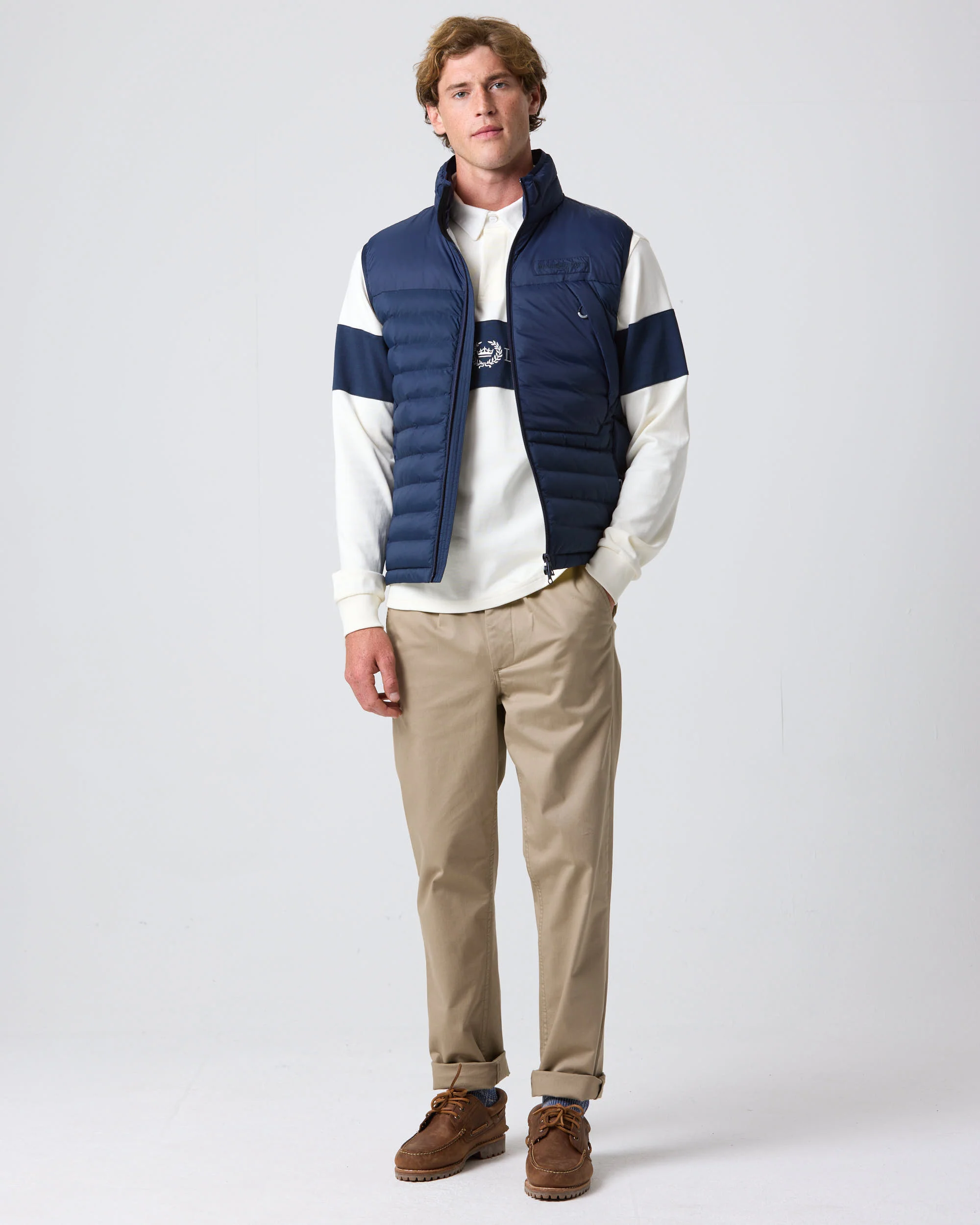 Bergen Gilet - Navy Blue - Image 4