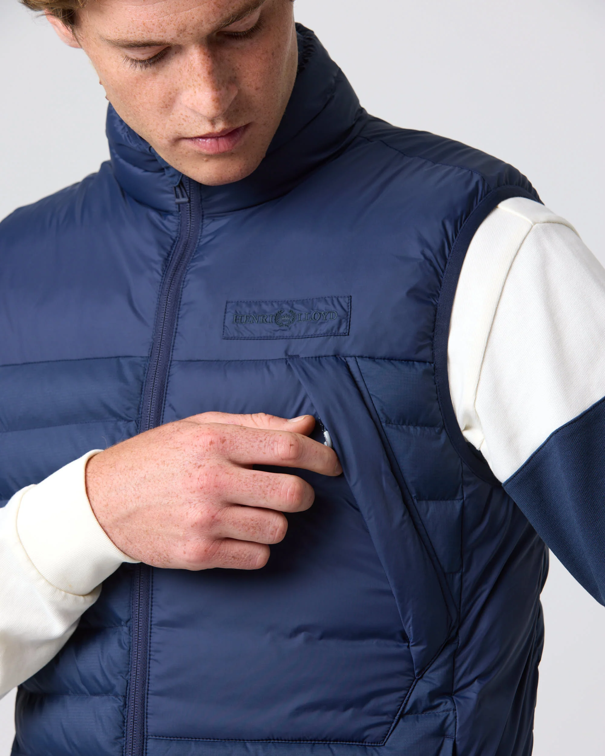 Bergen Gilet - Navy Blue - Image 6