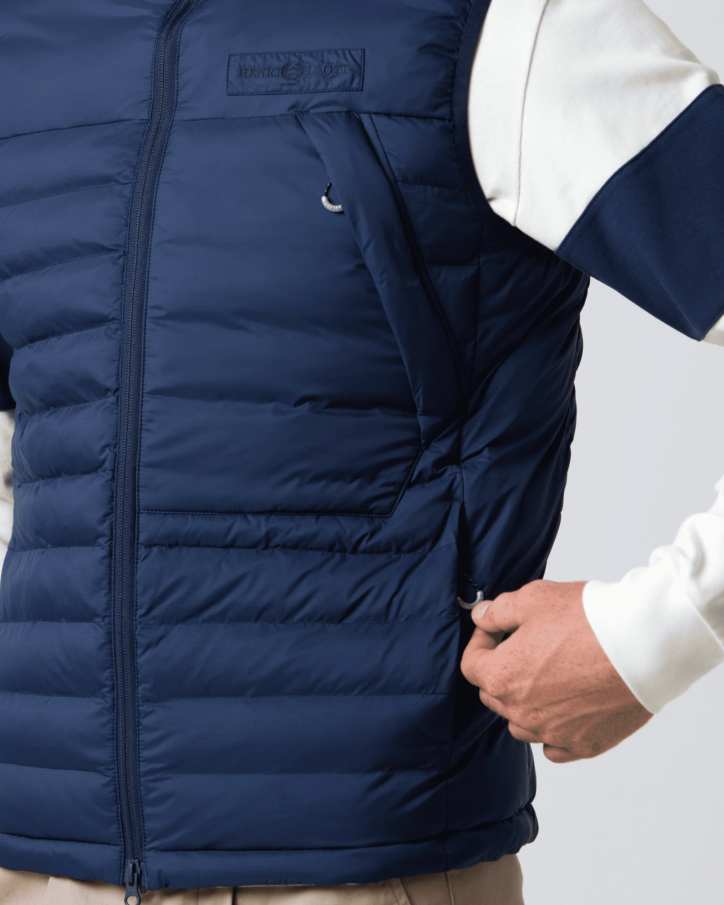 Bergen Gilet - Navy Blue - Image 7