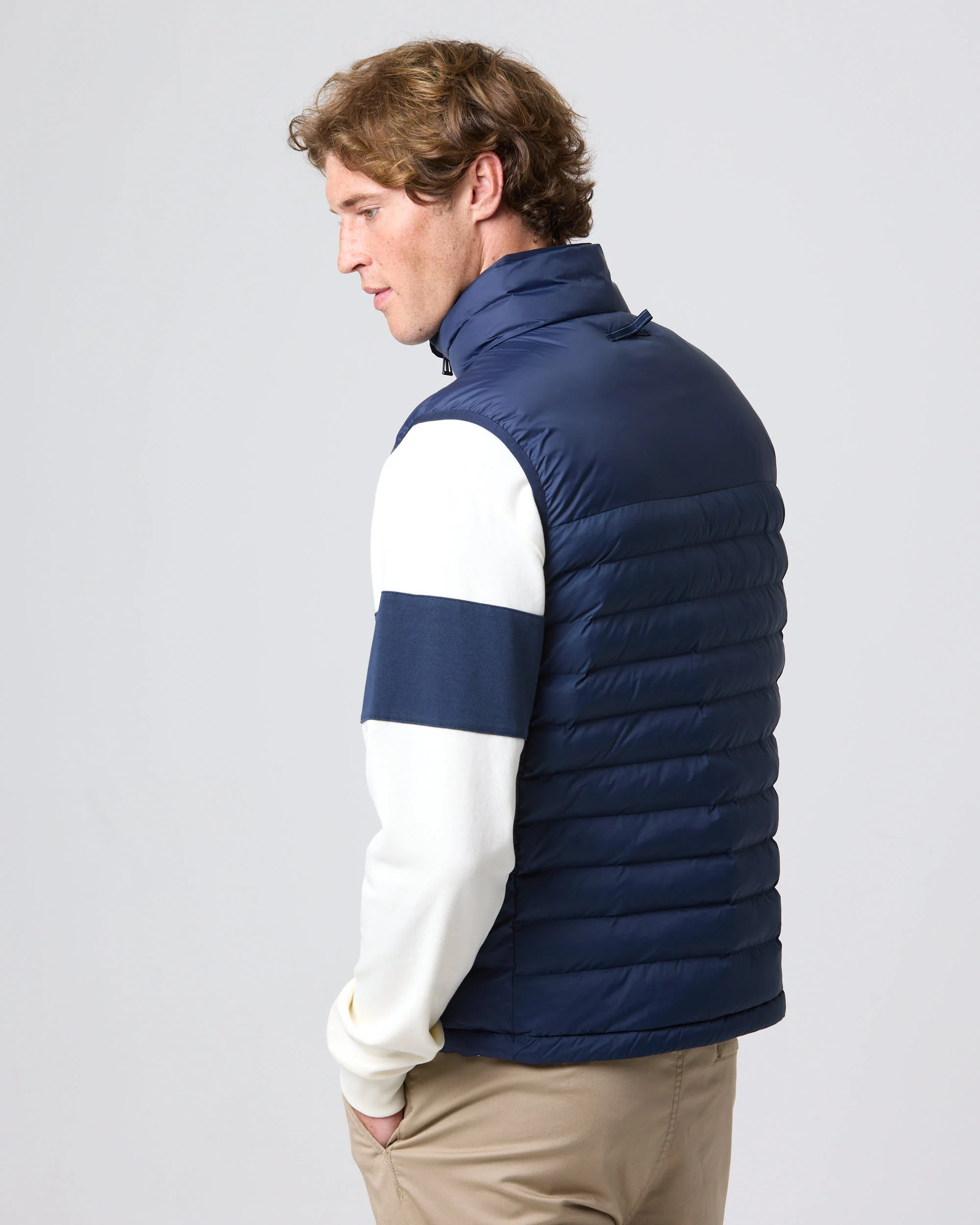 Bergen Gilet - Navy Blue - Image 9