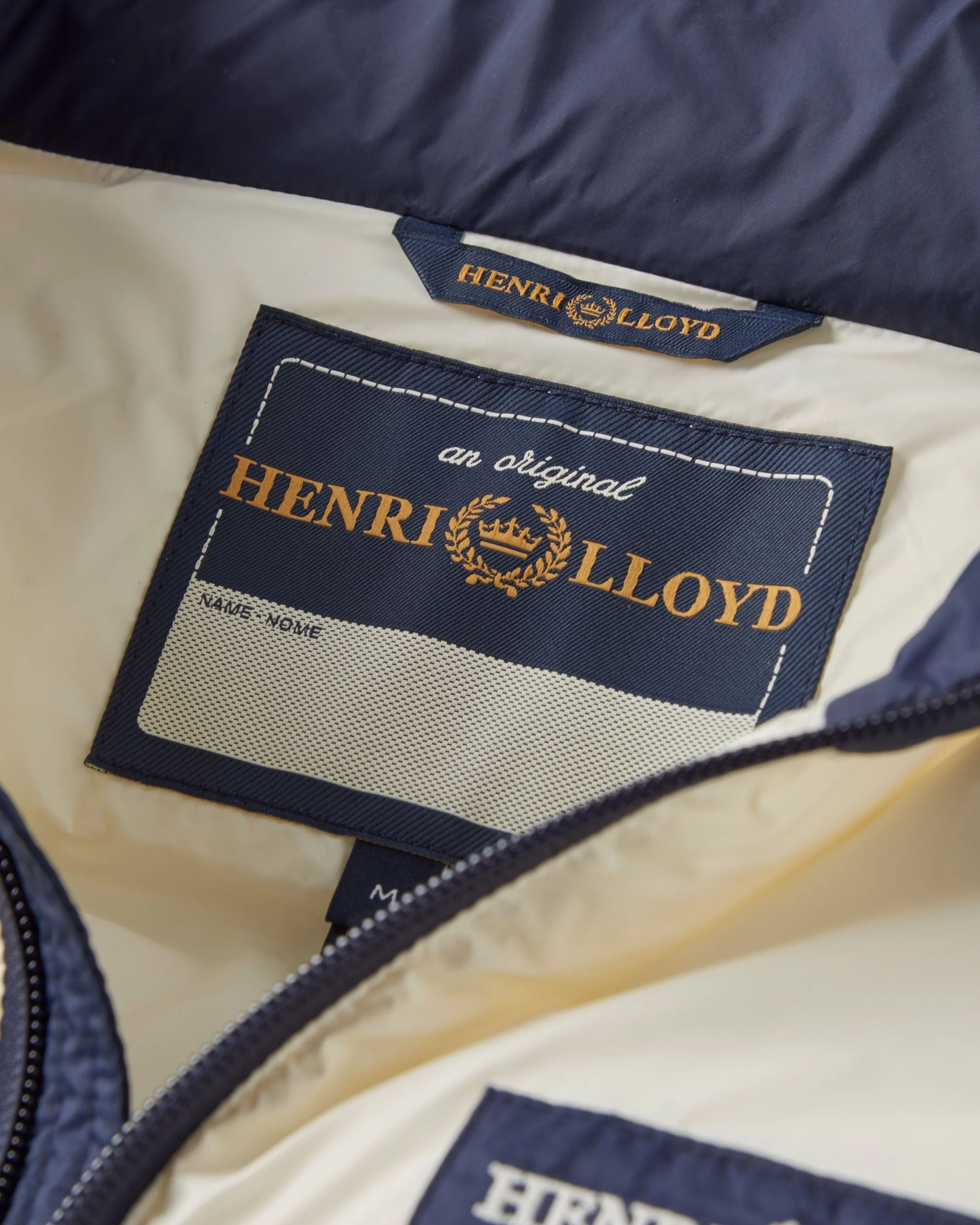 Bergen Gilet - Navy/Off White - Image 10