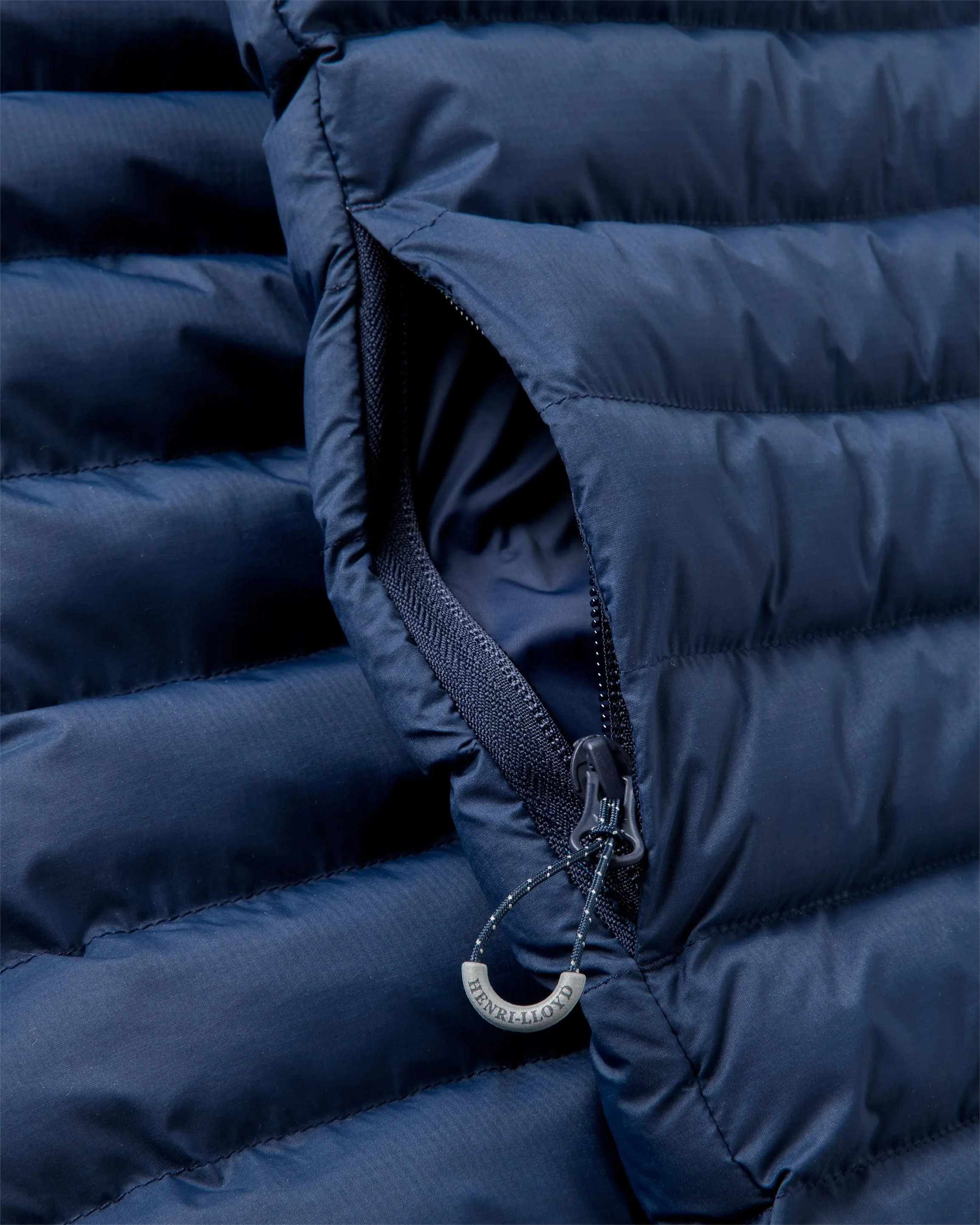 Bergen Hooded Jacket - Navy Blue - Image 12