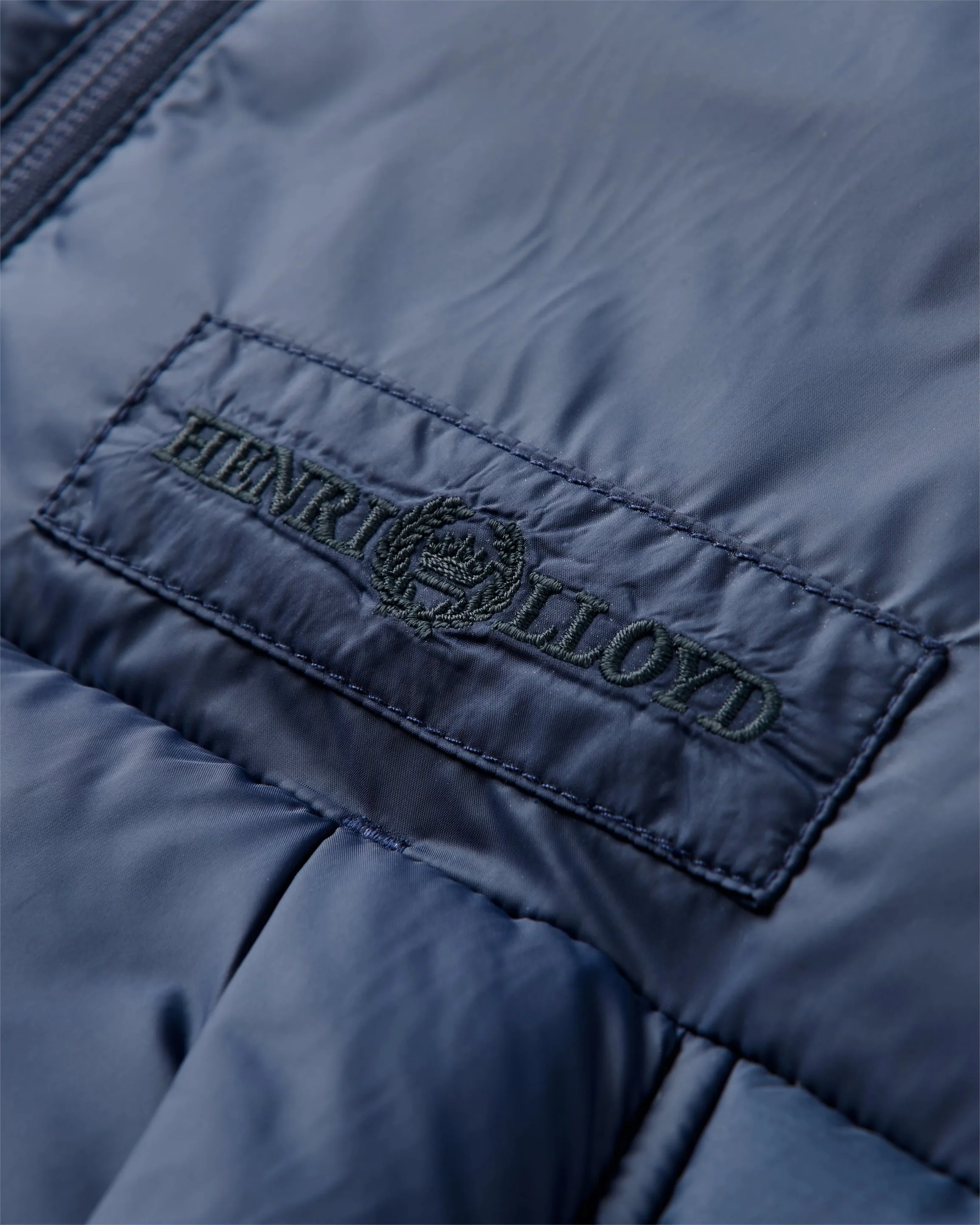 Bergen Hooded Jacket - Navy Blue - Image 9