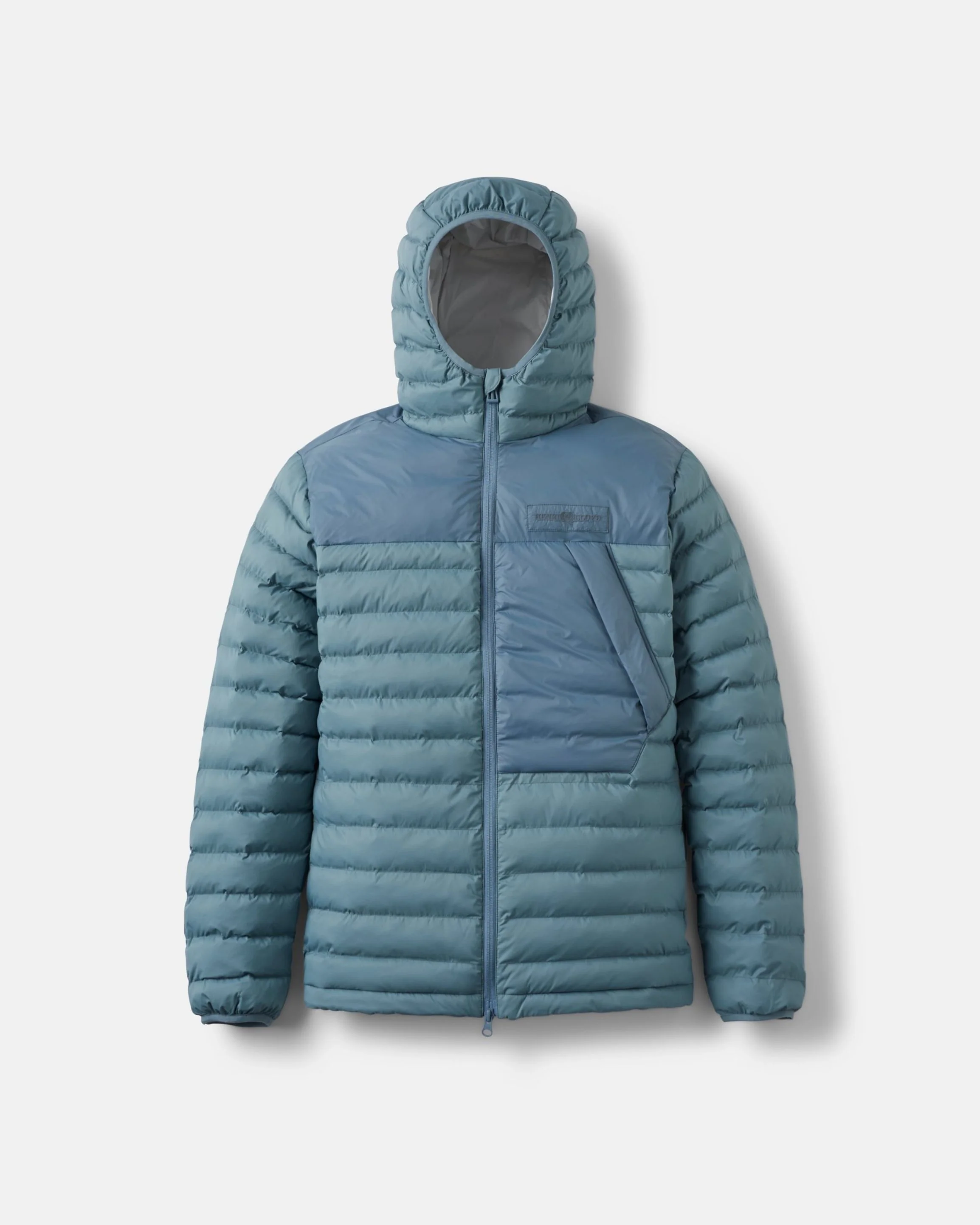 Bergen Hooded Jacket - Sea Spray Blue - Image 3