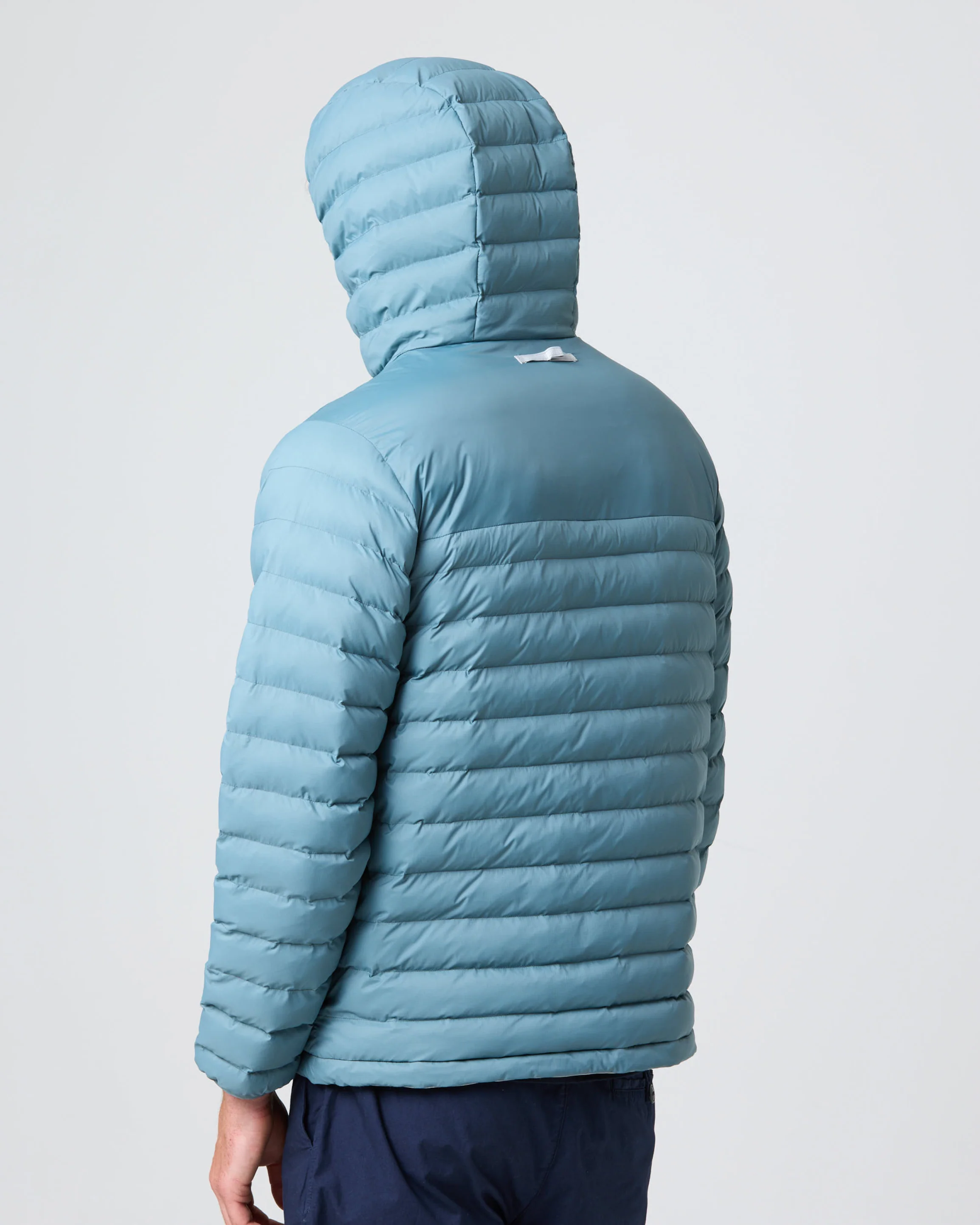 Bergen Hooded Jacket - Sea Spray Blue - Image 7