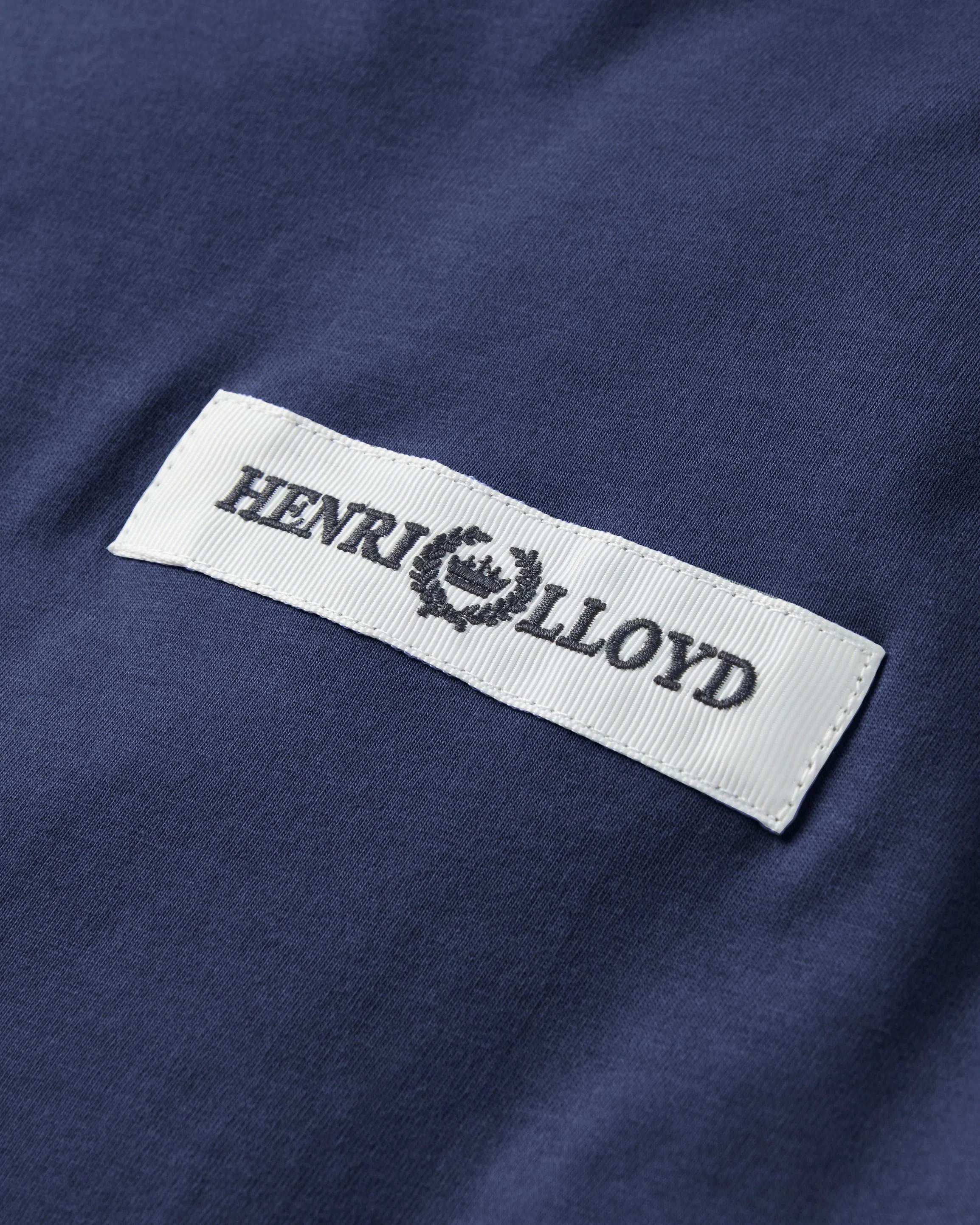 Calshot T Shirt - Navy Blue - Image 7