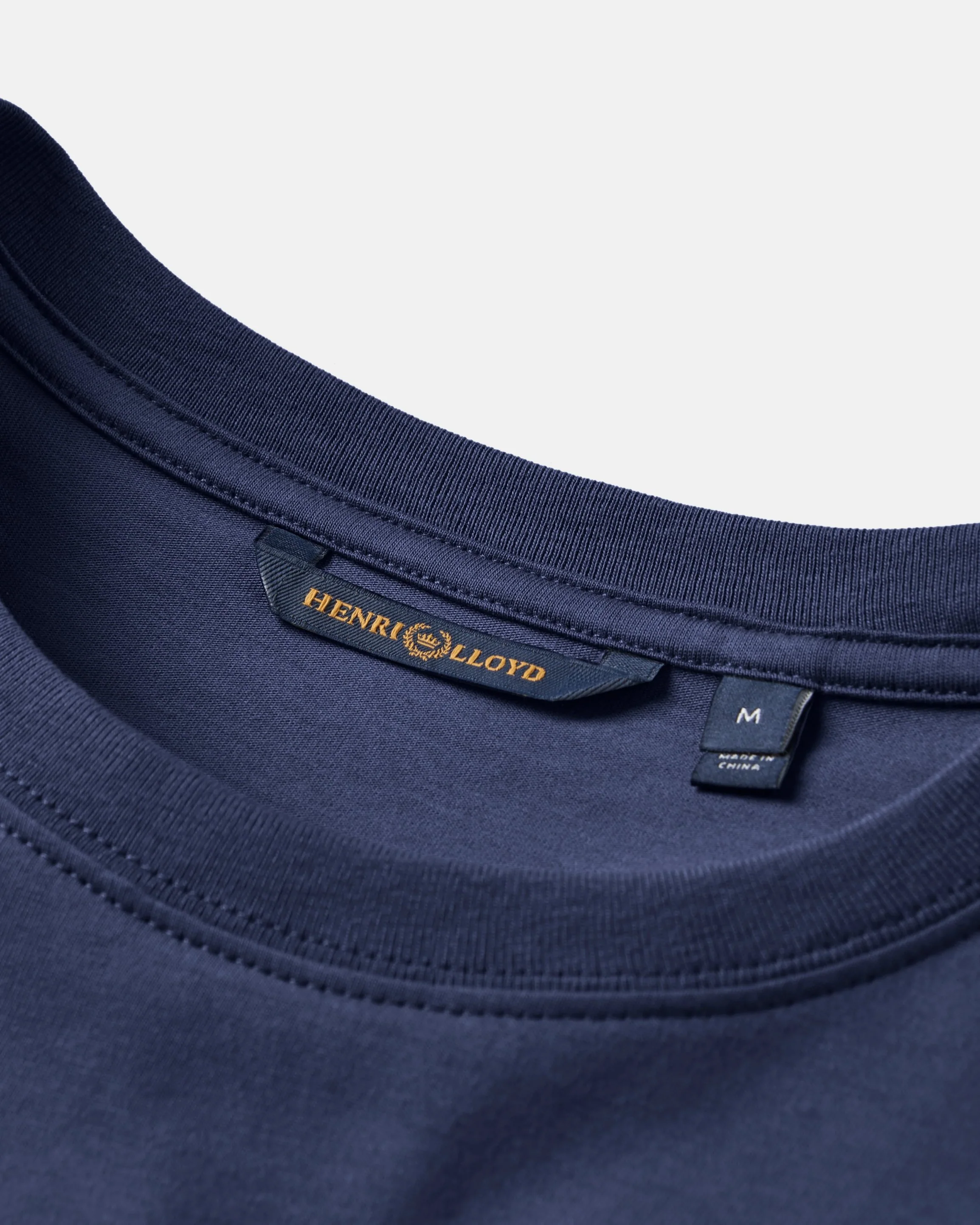 Calshot T Shirt - Navy Blue - Image 8