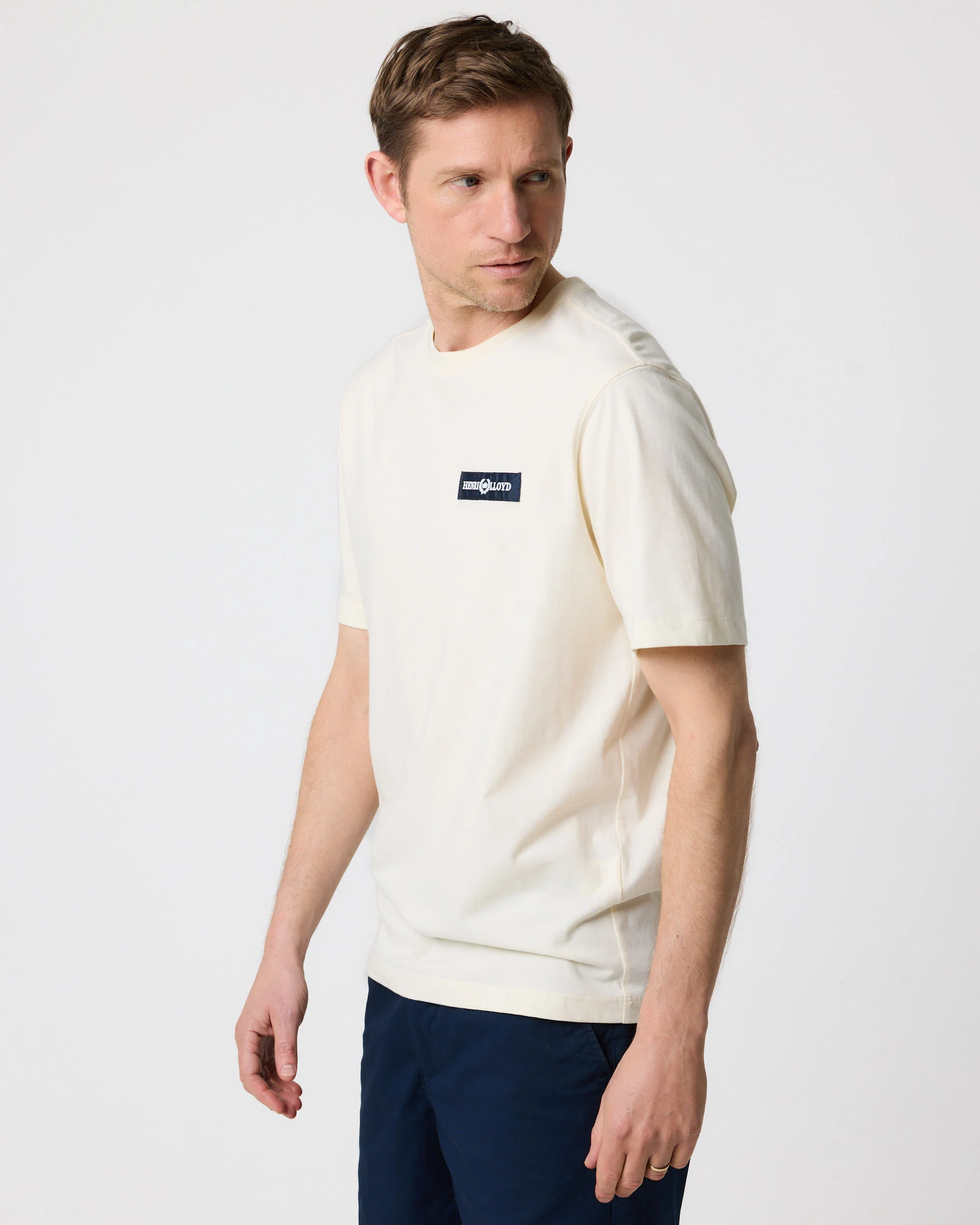 Calshot T Shirt - Off White - Image 6