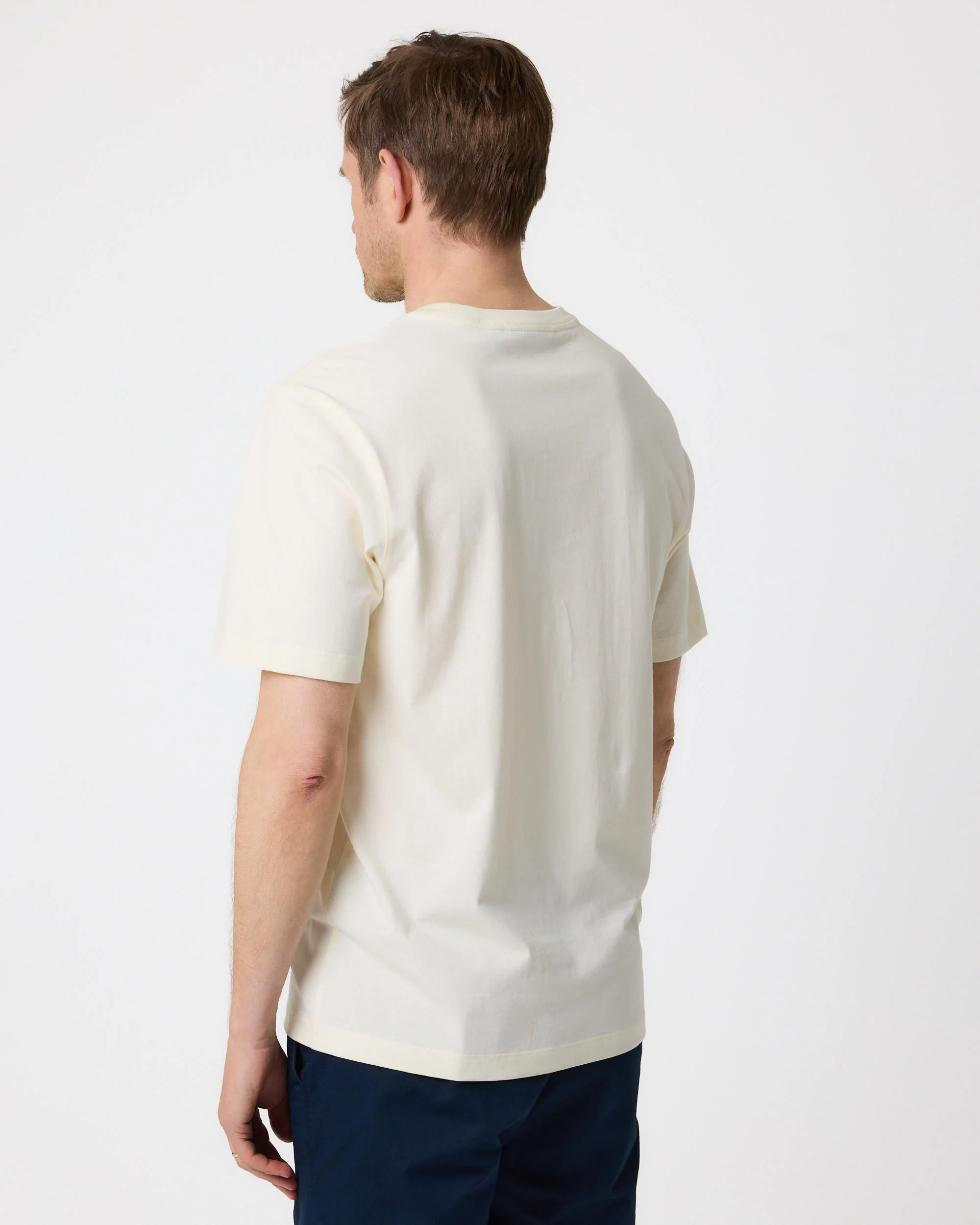 Calshot T Shirt - Off White - Image 8