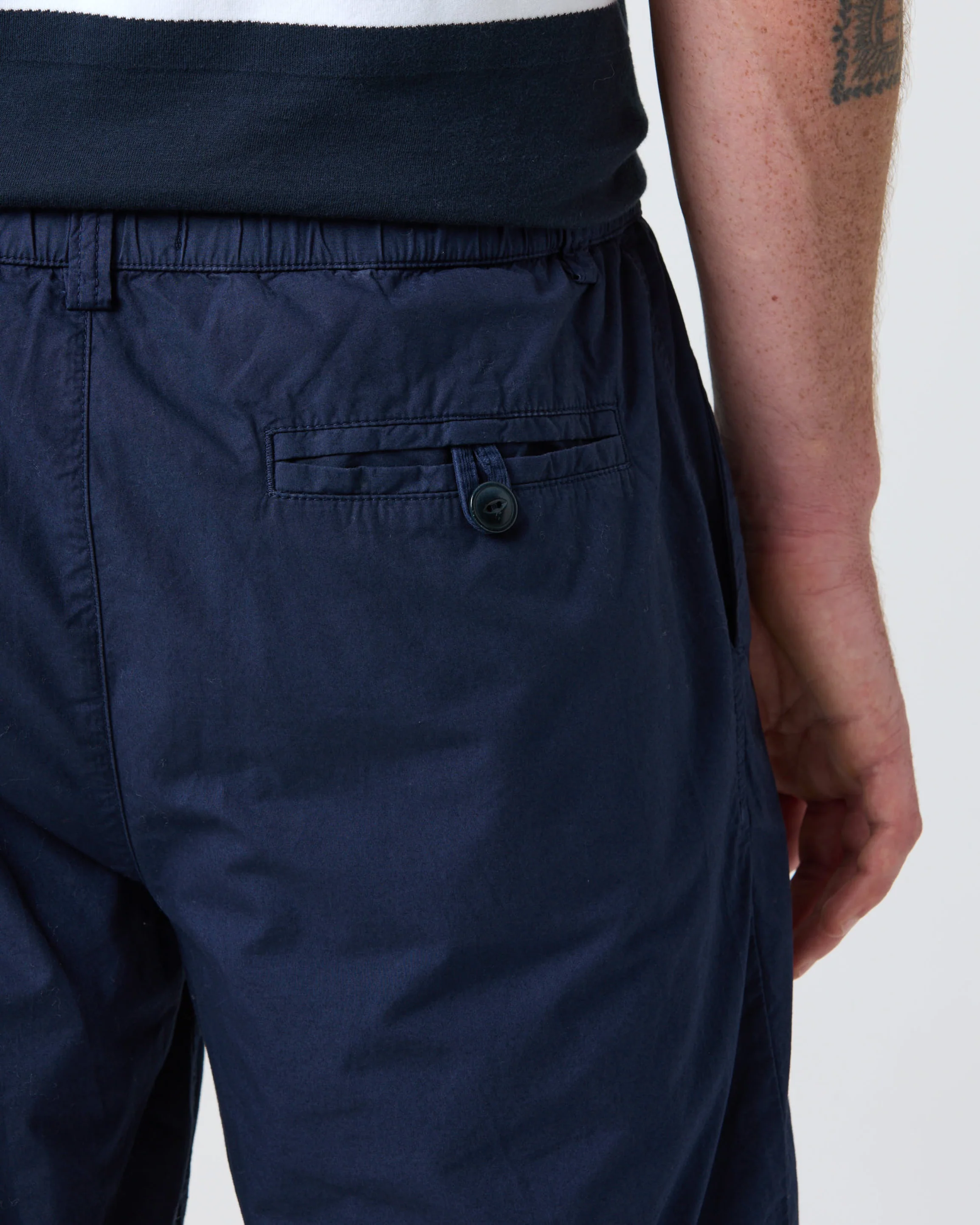 Chiswick Chino Short - Navy Blue - Image 3