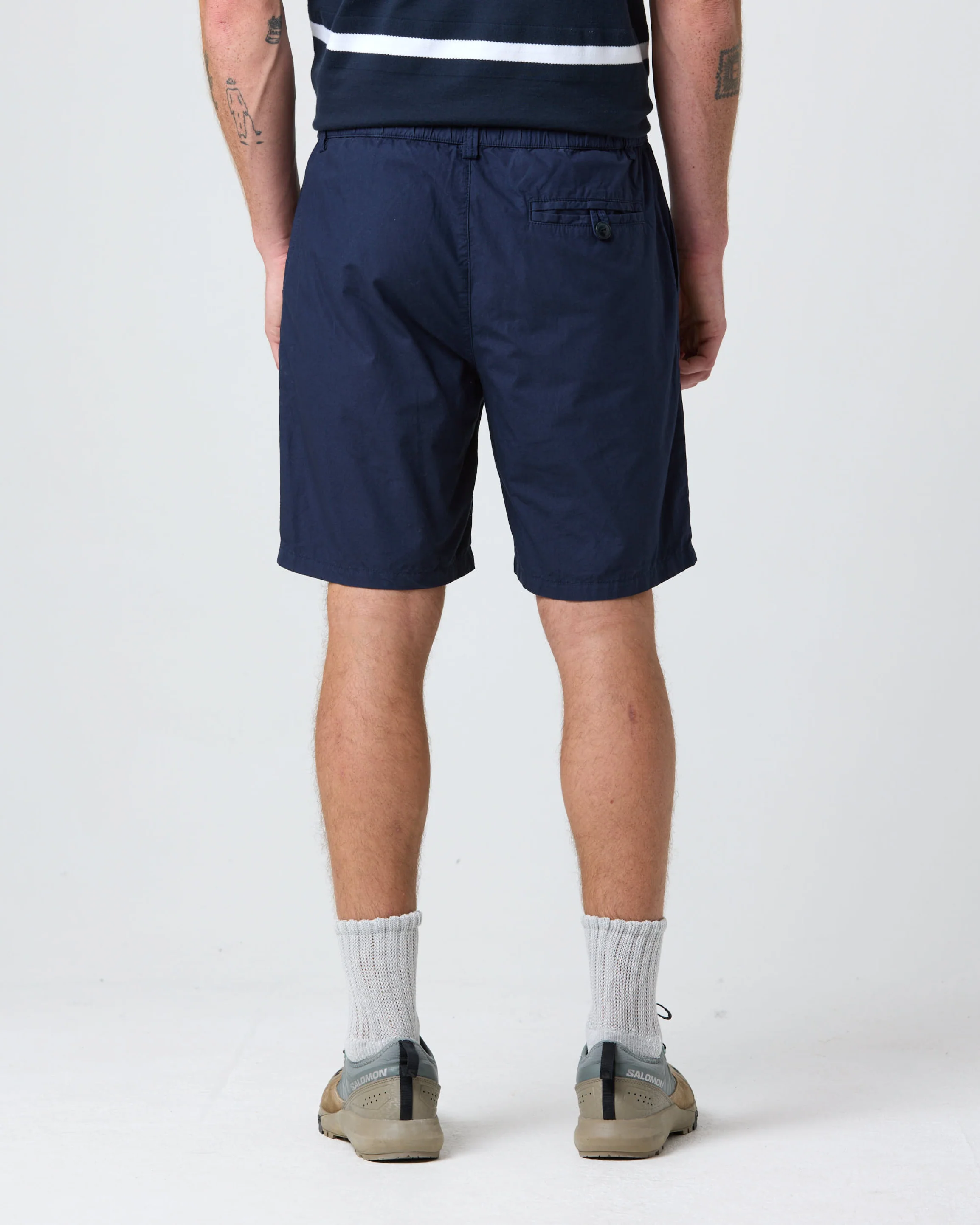 Chiswick Chino Short - Navy Blue - Image 4