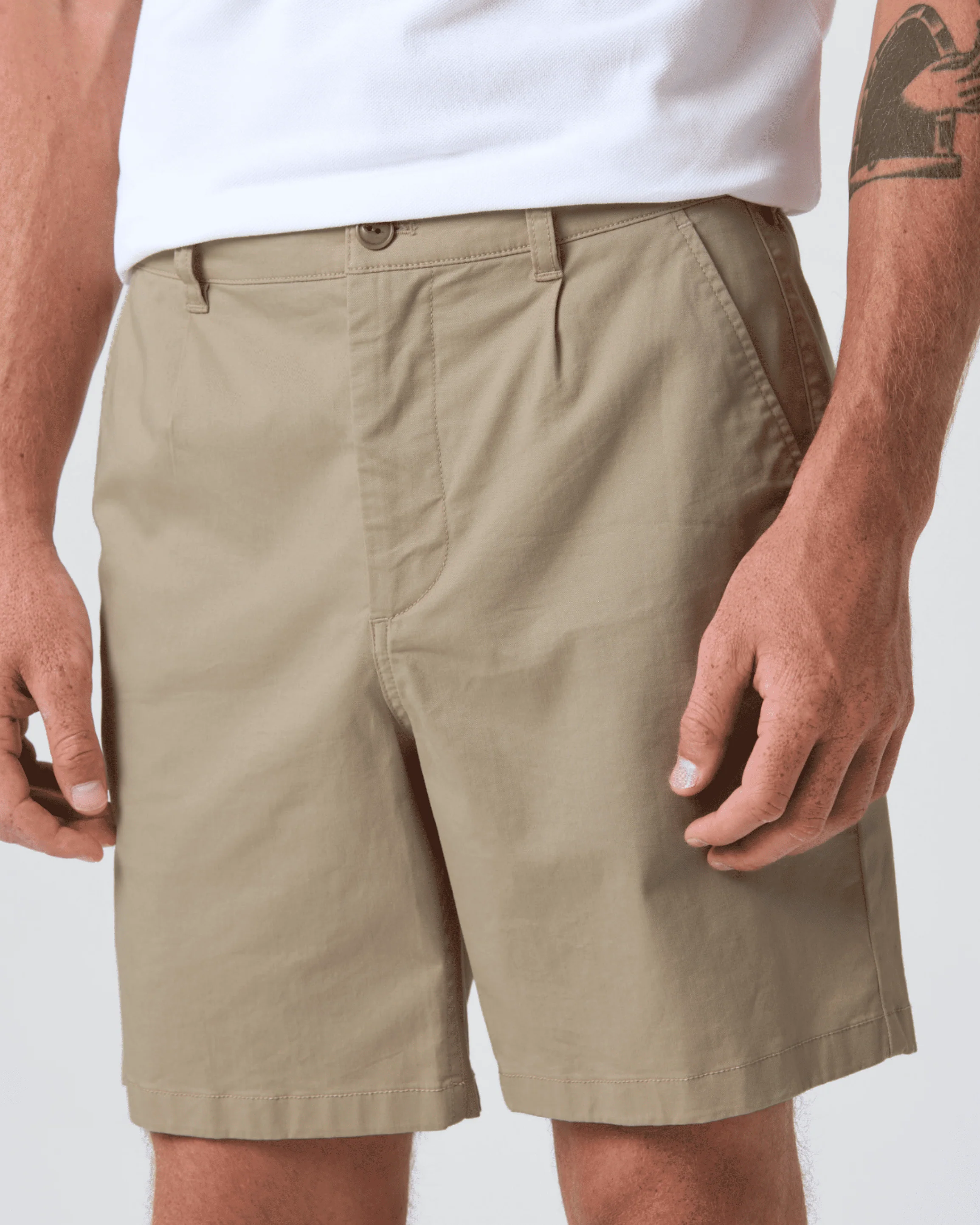 Chiswick Chino Short - Sand - Image 4