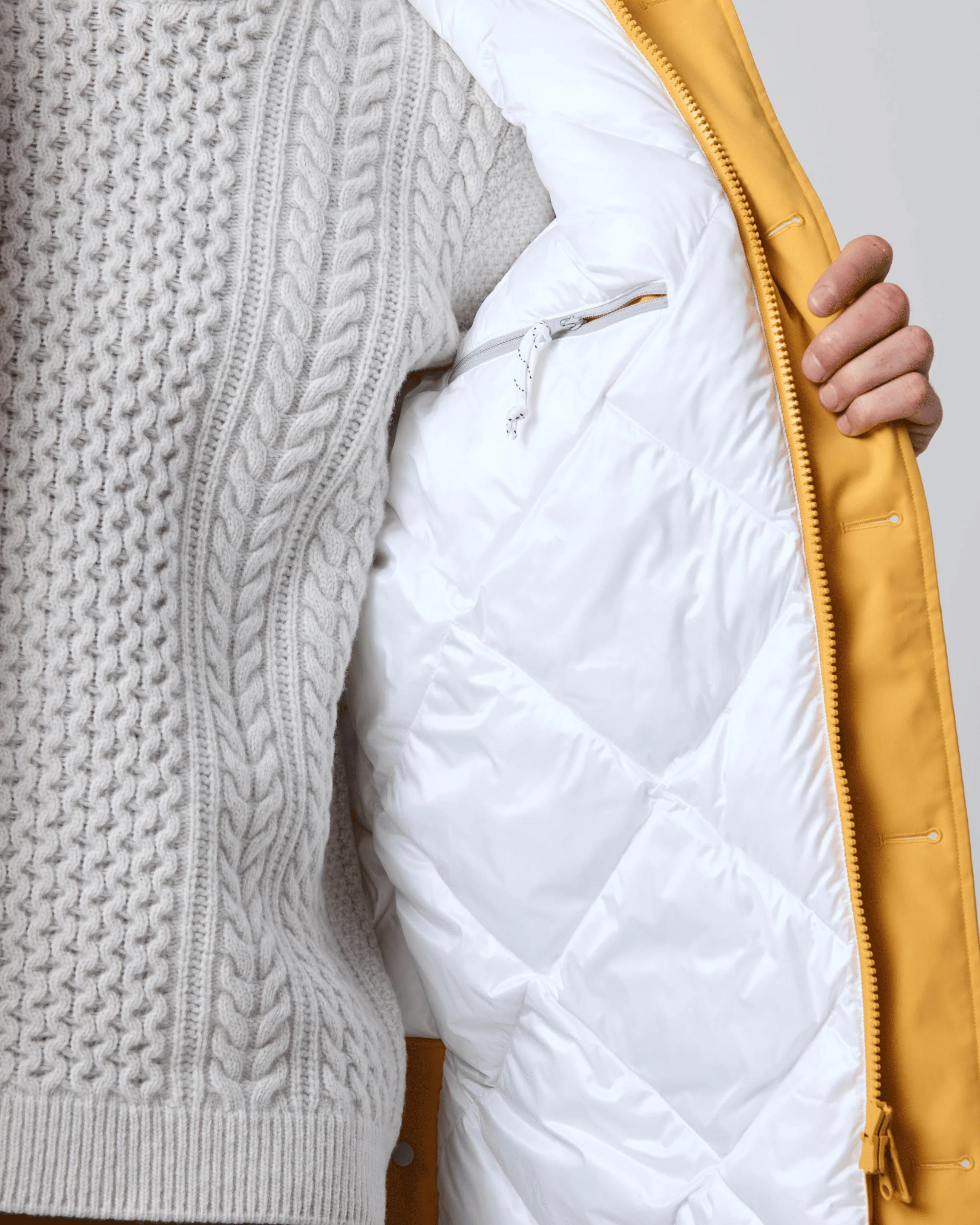 Consort RWR Jacket - Washed Yellow - Image 7