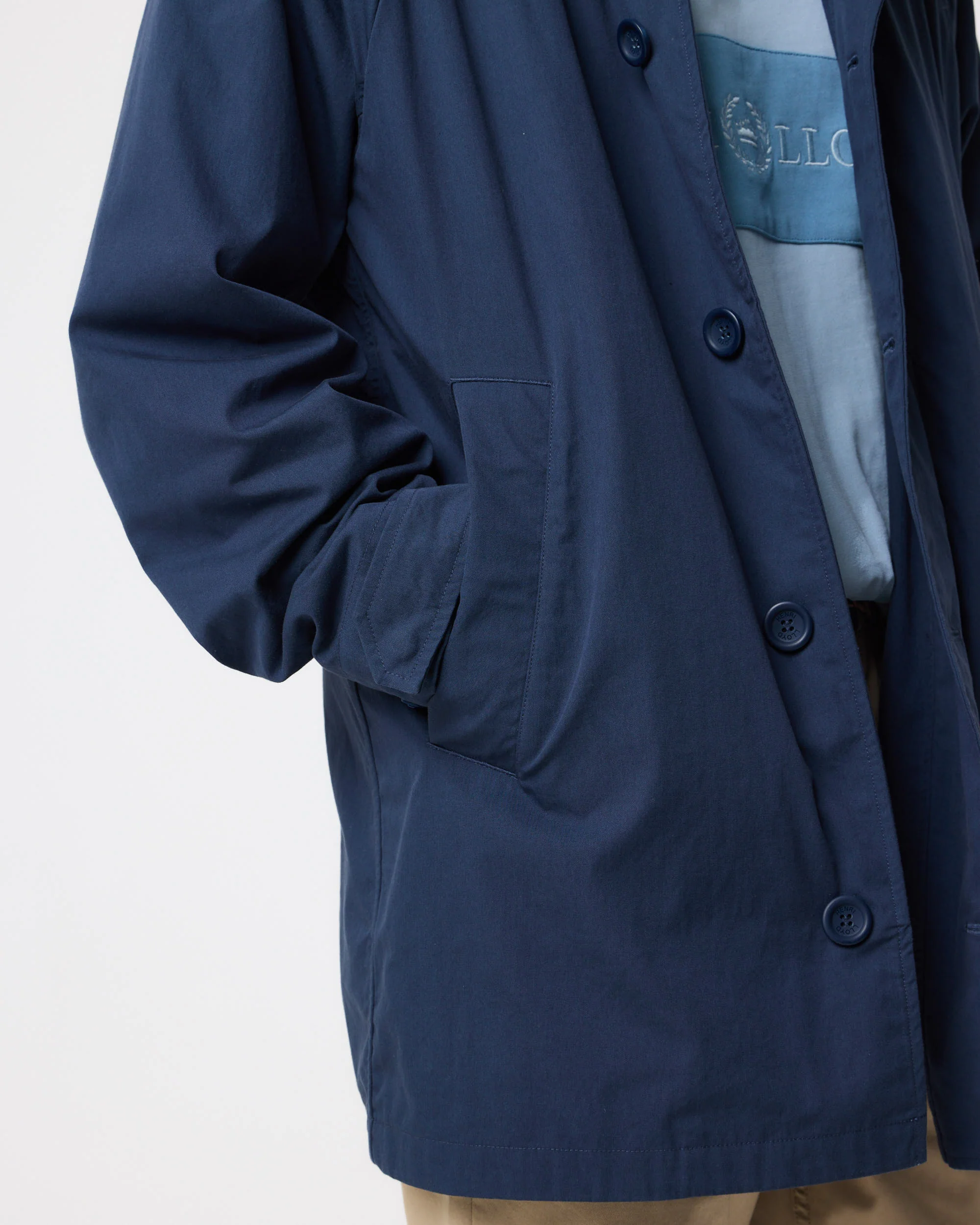 Consort Shore Jacket - Navy Blue - Image 9