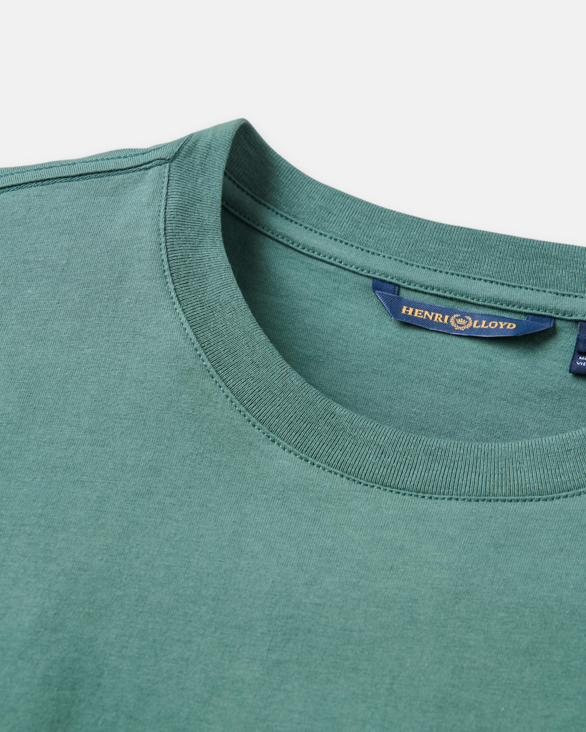 Cowes T Shirt - Lake Green - Image 2