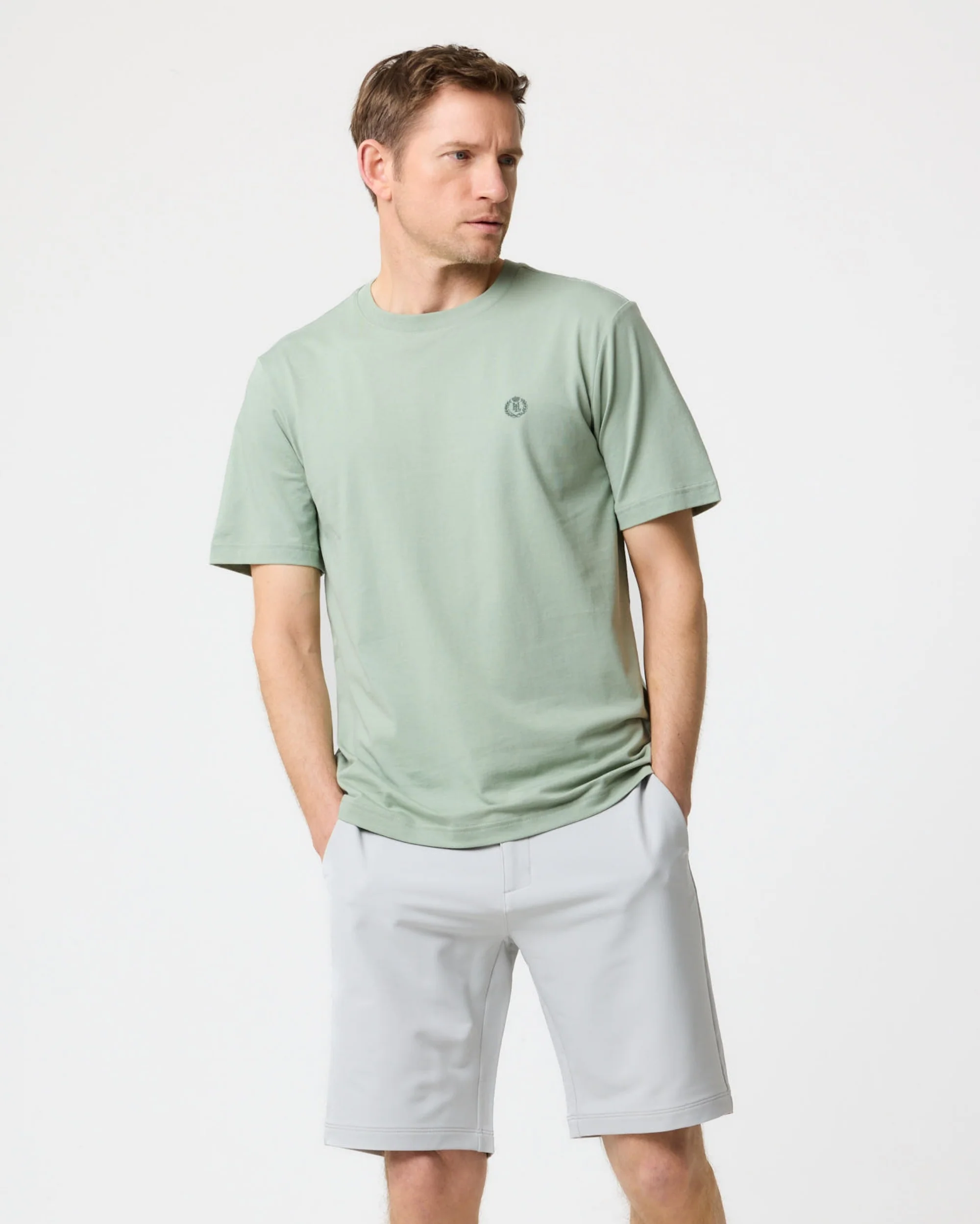 Cowes T Shirt - Pale Jade