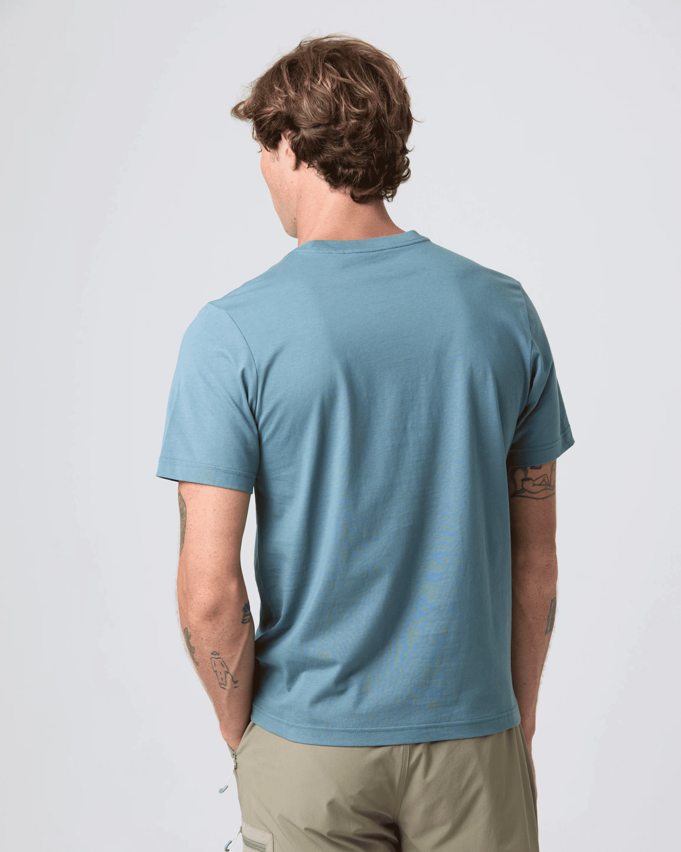 Cowes T Shirt - Sea Spray Blue - Image 6