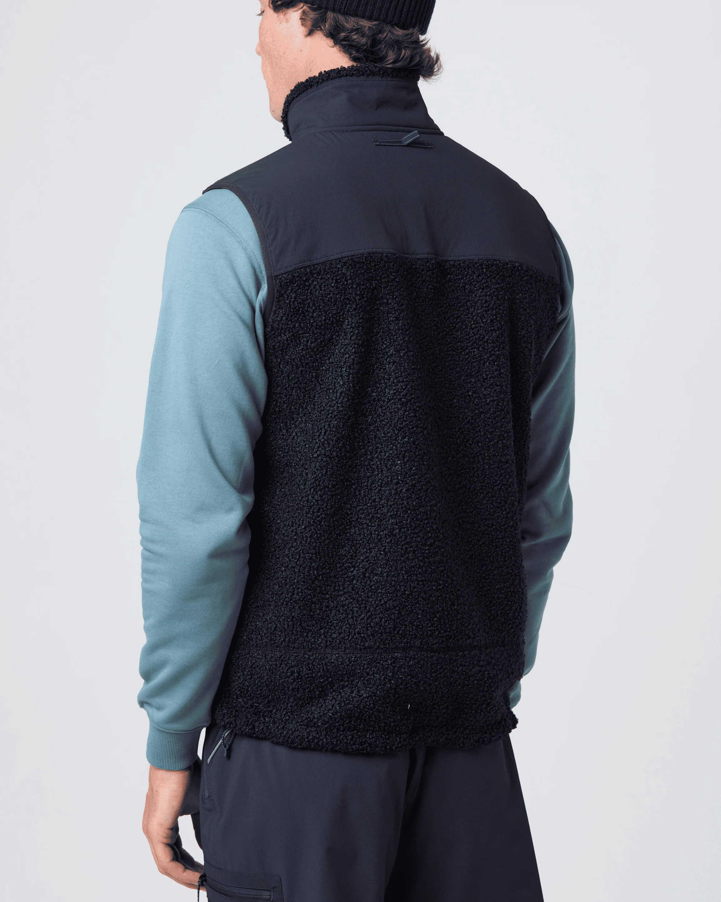 Craster Fleece Gilet - Dark Navy - Image 7