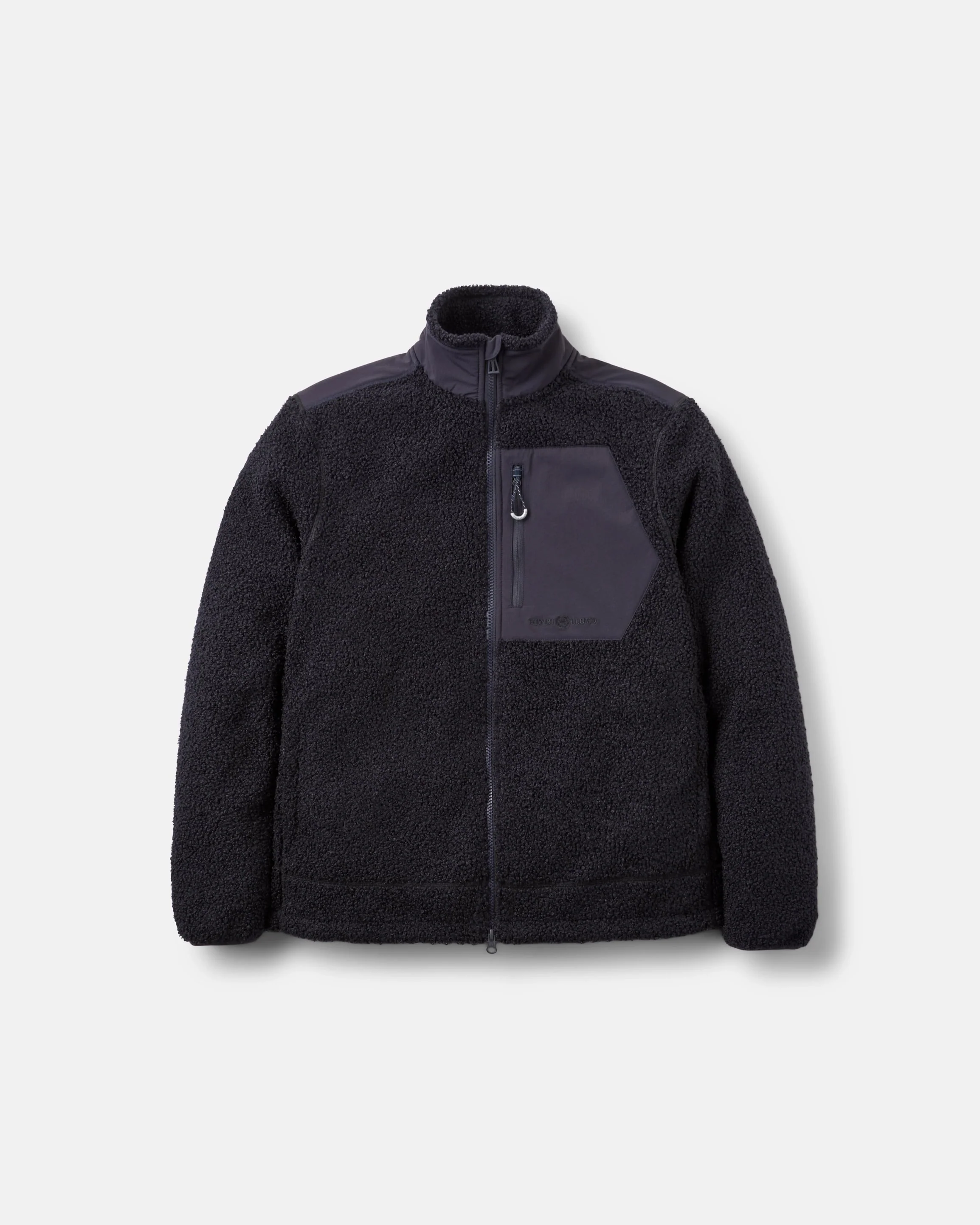 Craster Zip Fleece - Dark Navy - Image 3