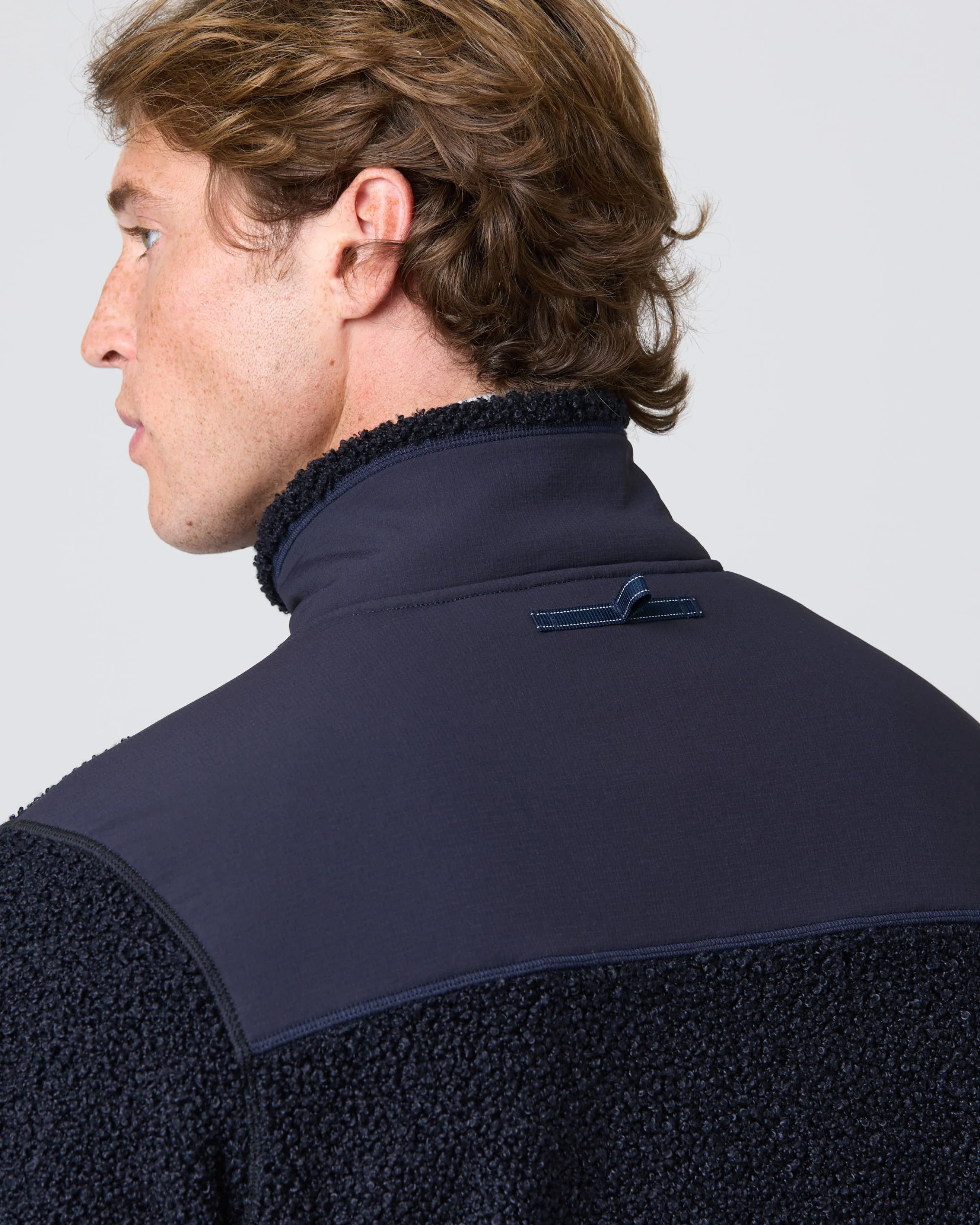 Craster Zip Fleece - Dark Navy - Image 5