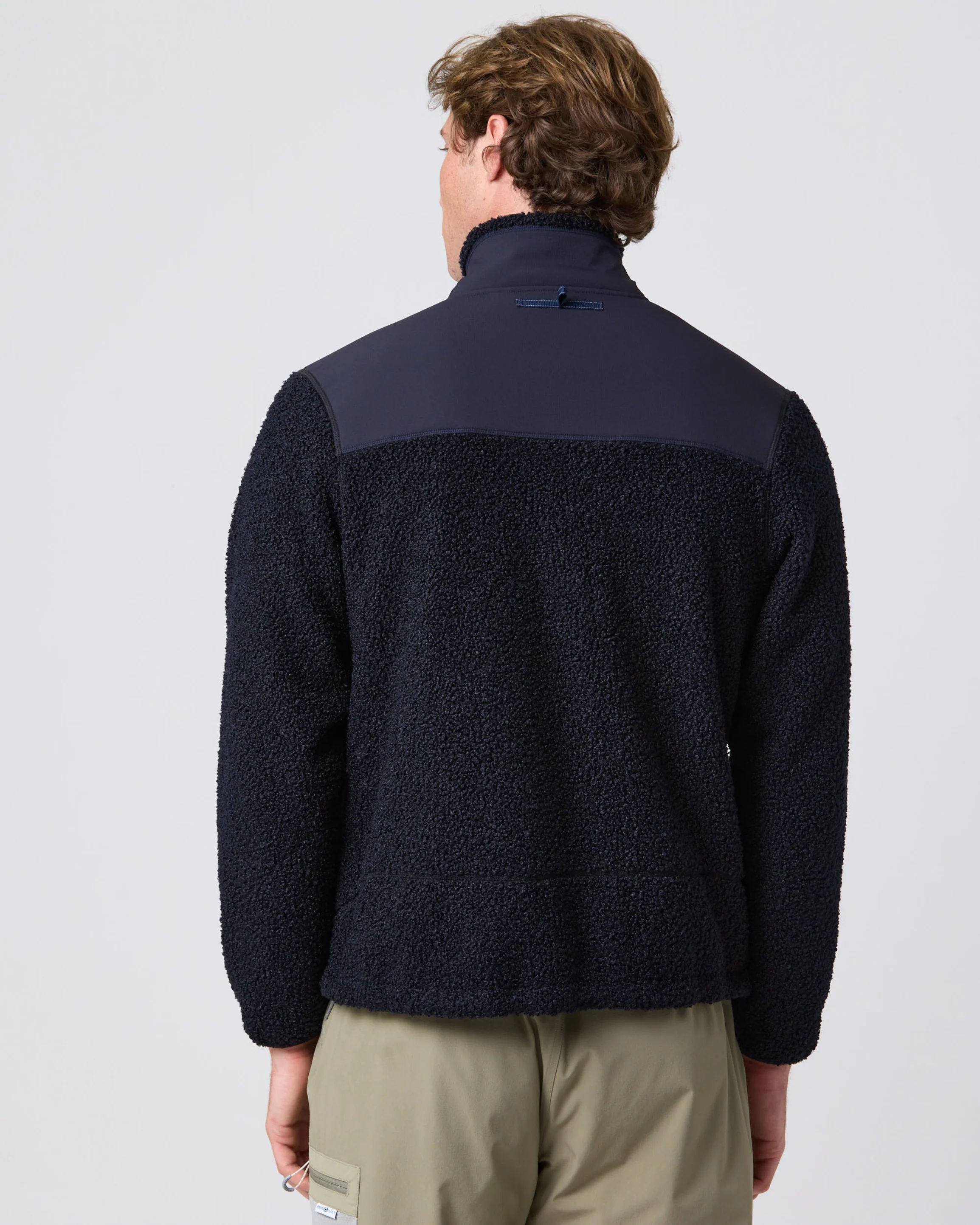 Craster Zip Fleece - Dark Navy - Image 6