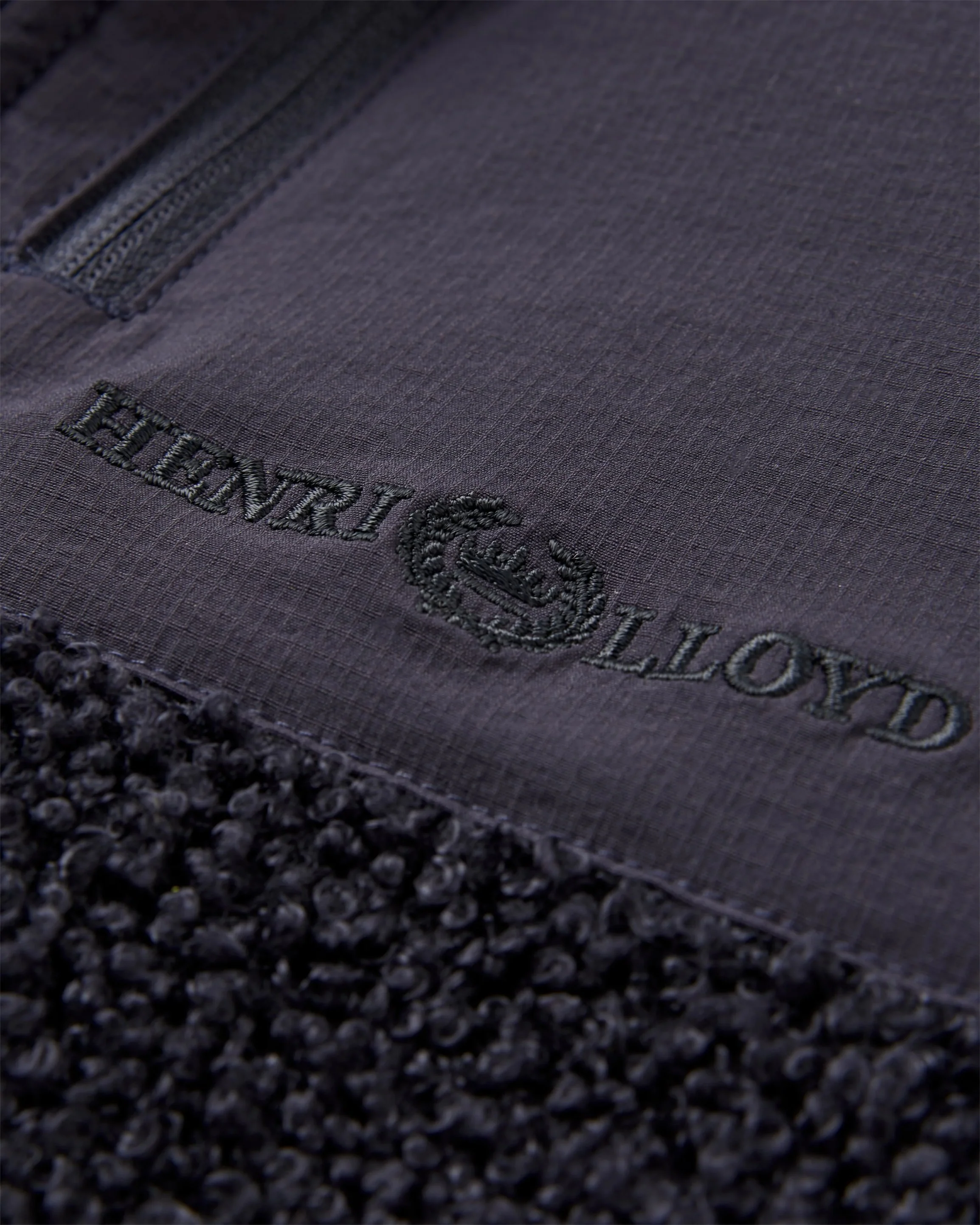 Craster Zip Fleece - Dark Navy - Image 8