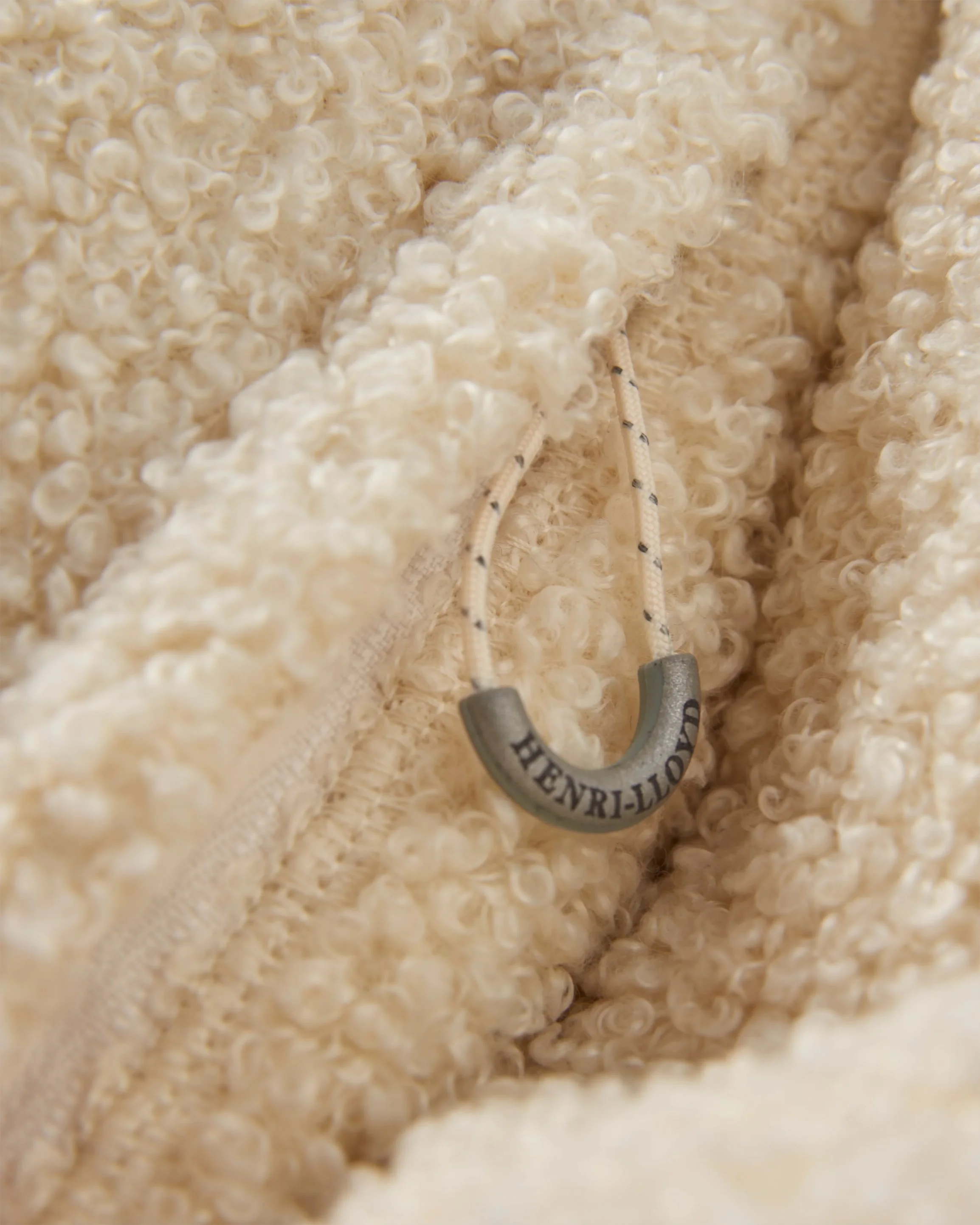 Craster Zip Fleece - Off White/Kelp - Image 14