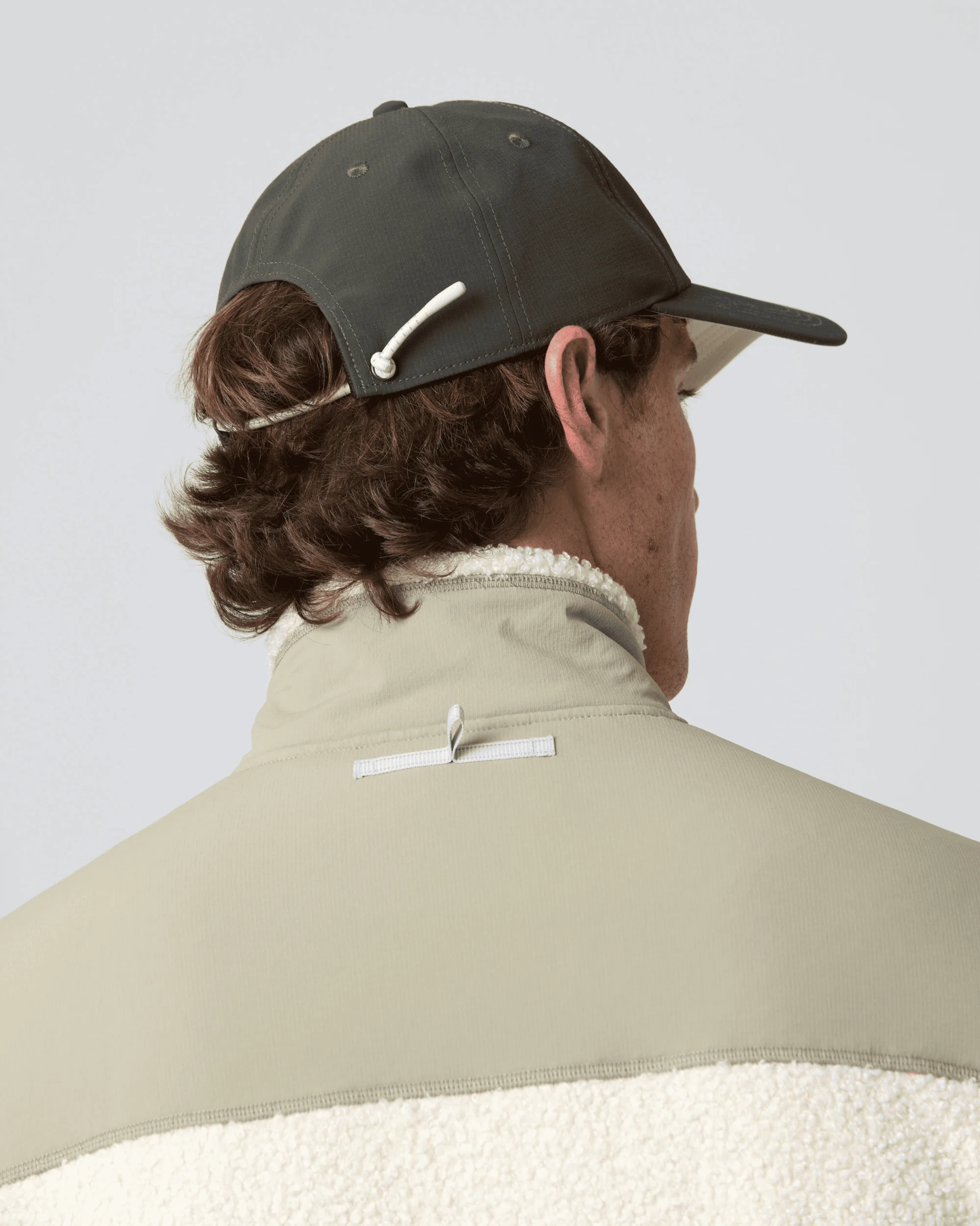 Craster Zip Fleece - Off White/Kelp - Image 7