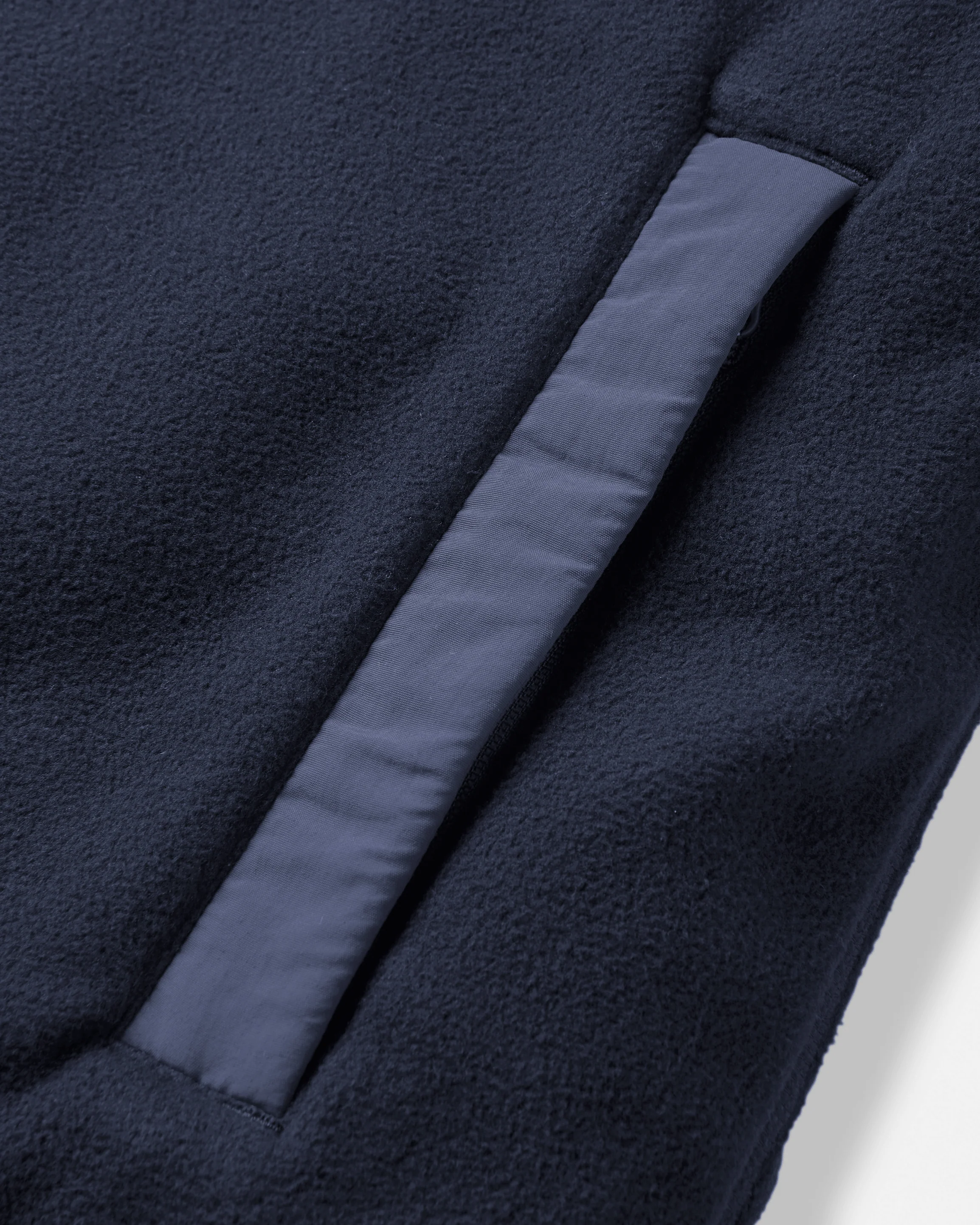 Crew Fleece Vest - Navy Blue - Image 6