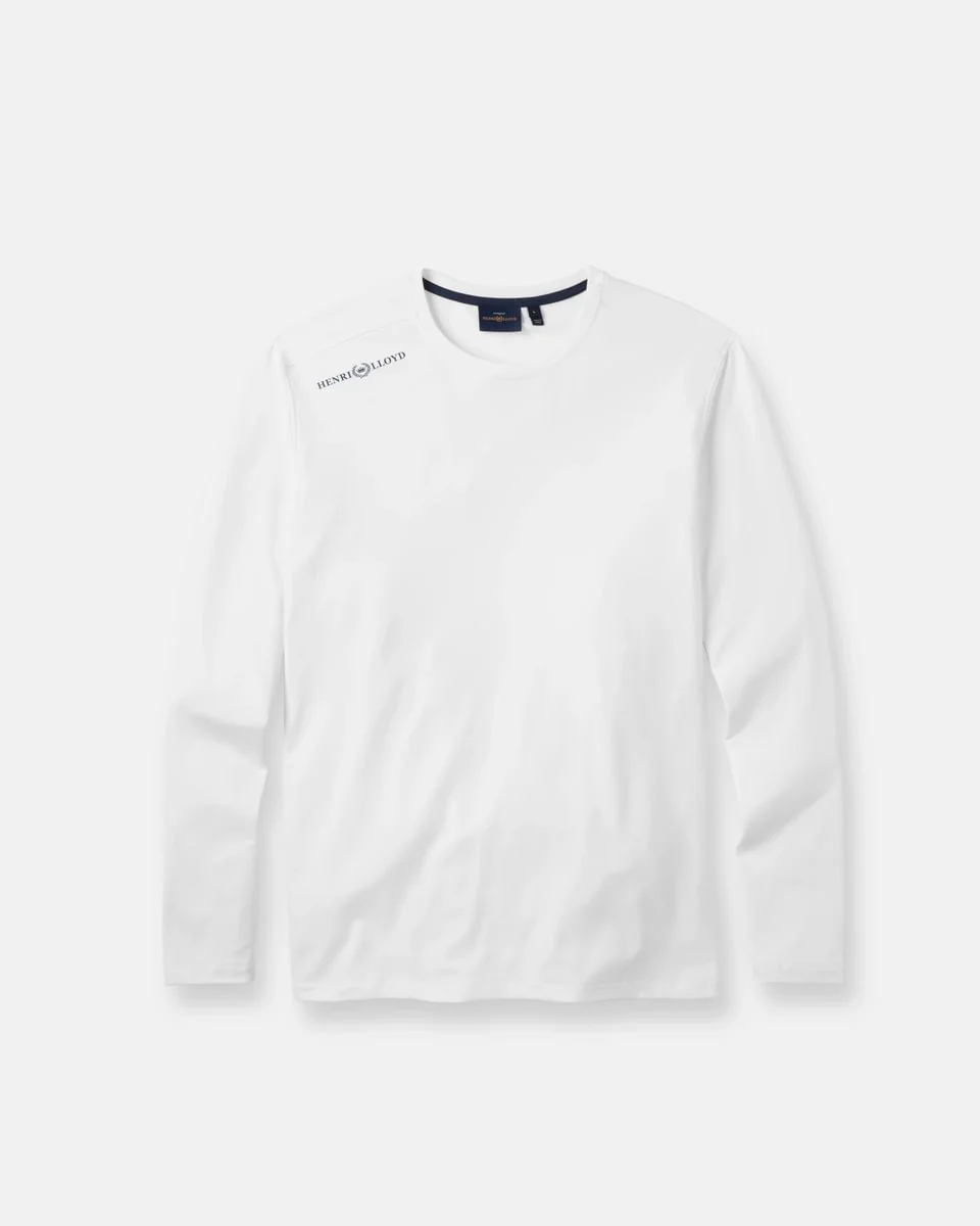 Dri-Fast Long Sleeve Tee - White - Image 3