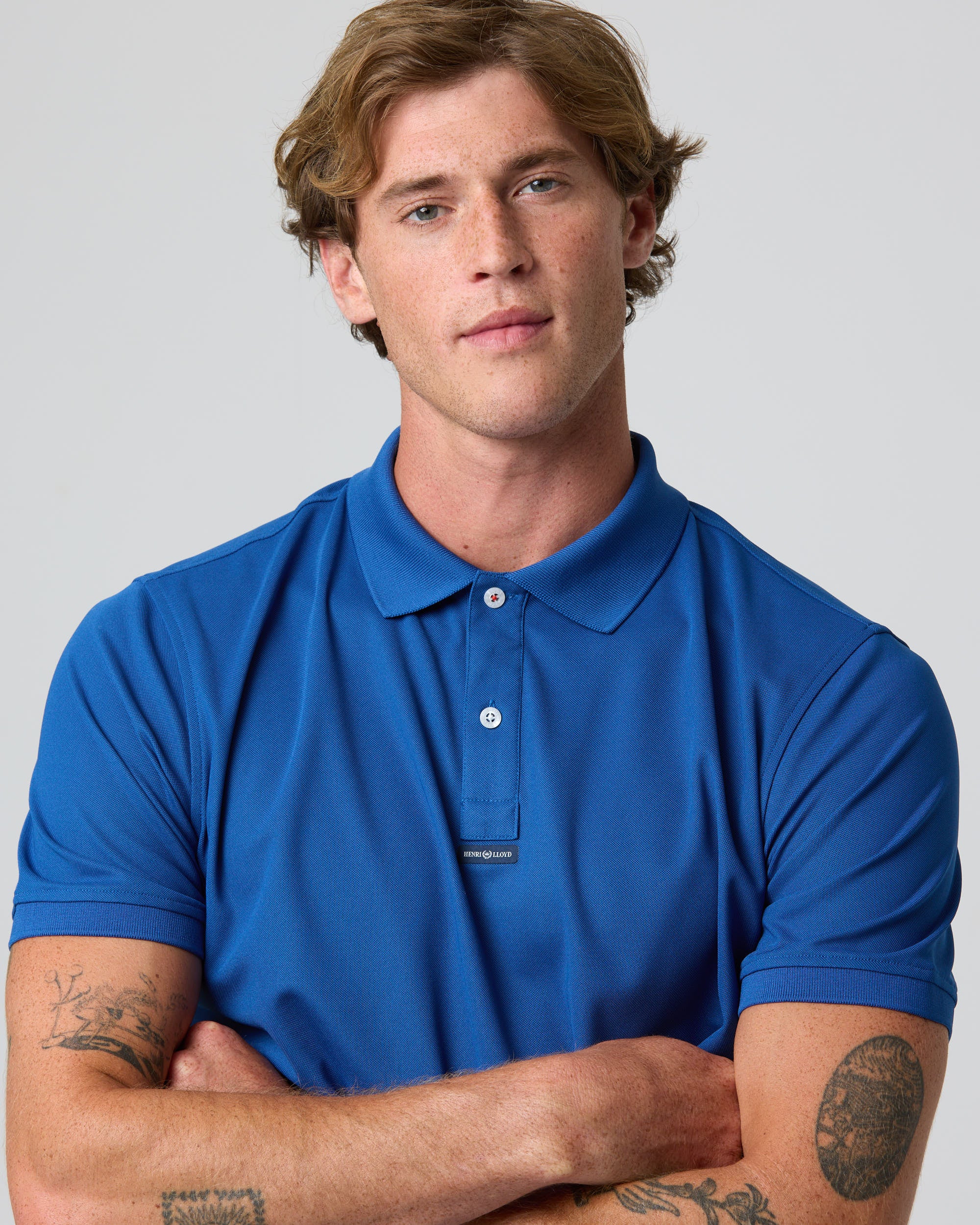 Dri-Fast Polo - Cygnet Blue - Image 8