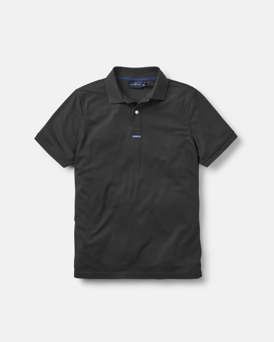 Dri-Fast Polo - Black - Image 3