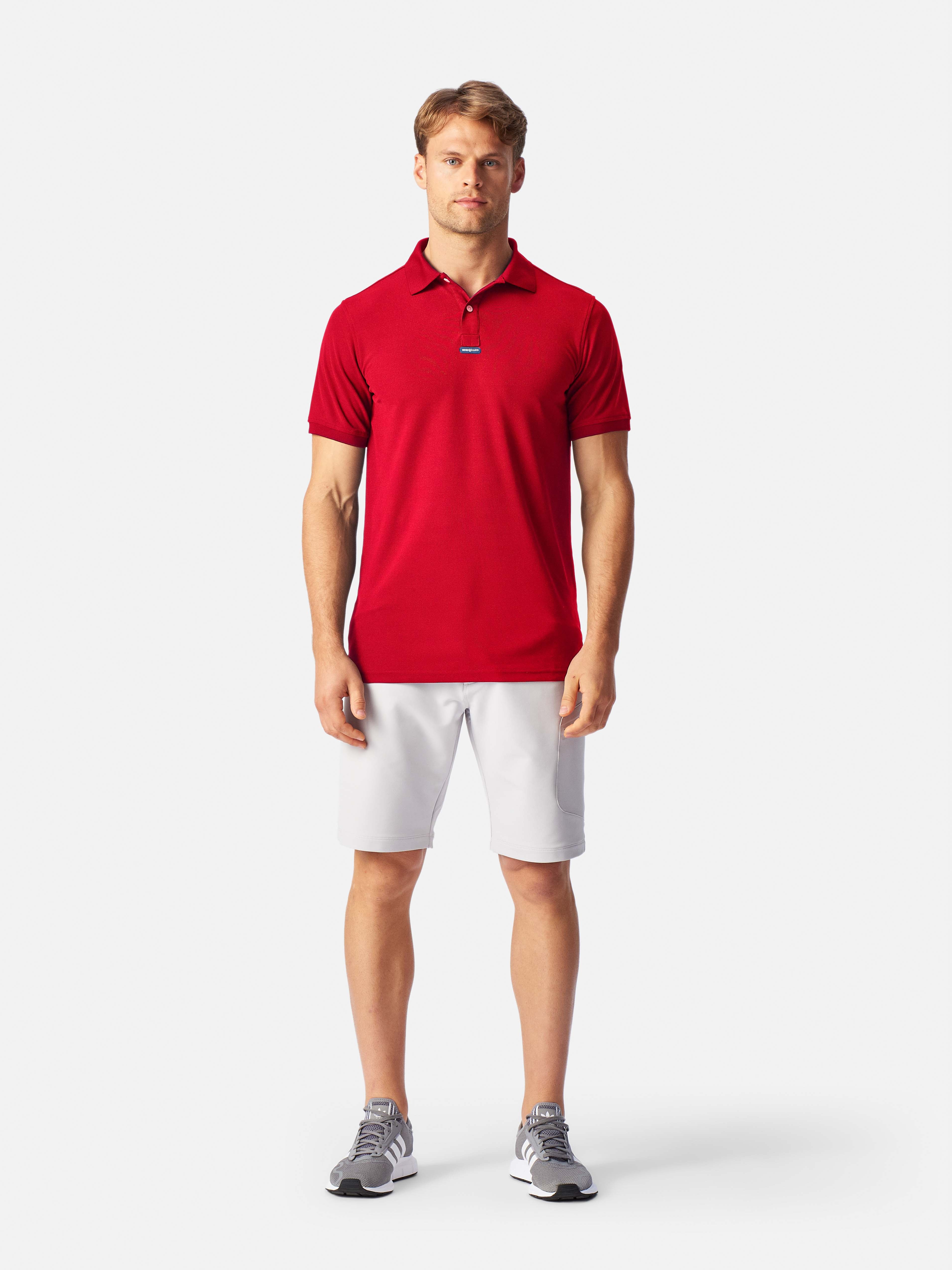 Dri-Fast Polo - Red - Image 4