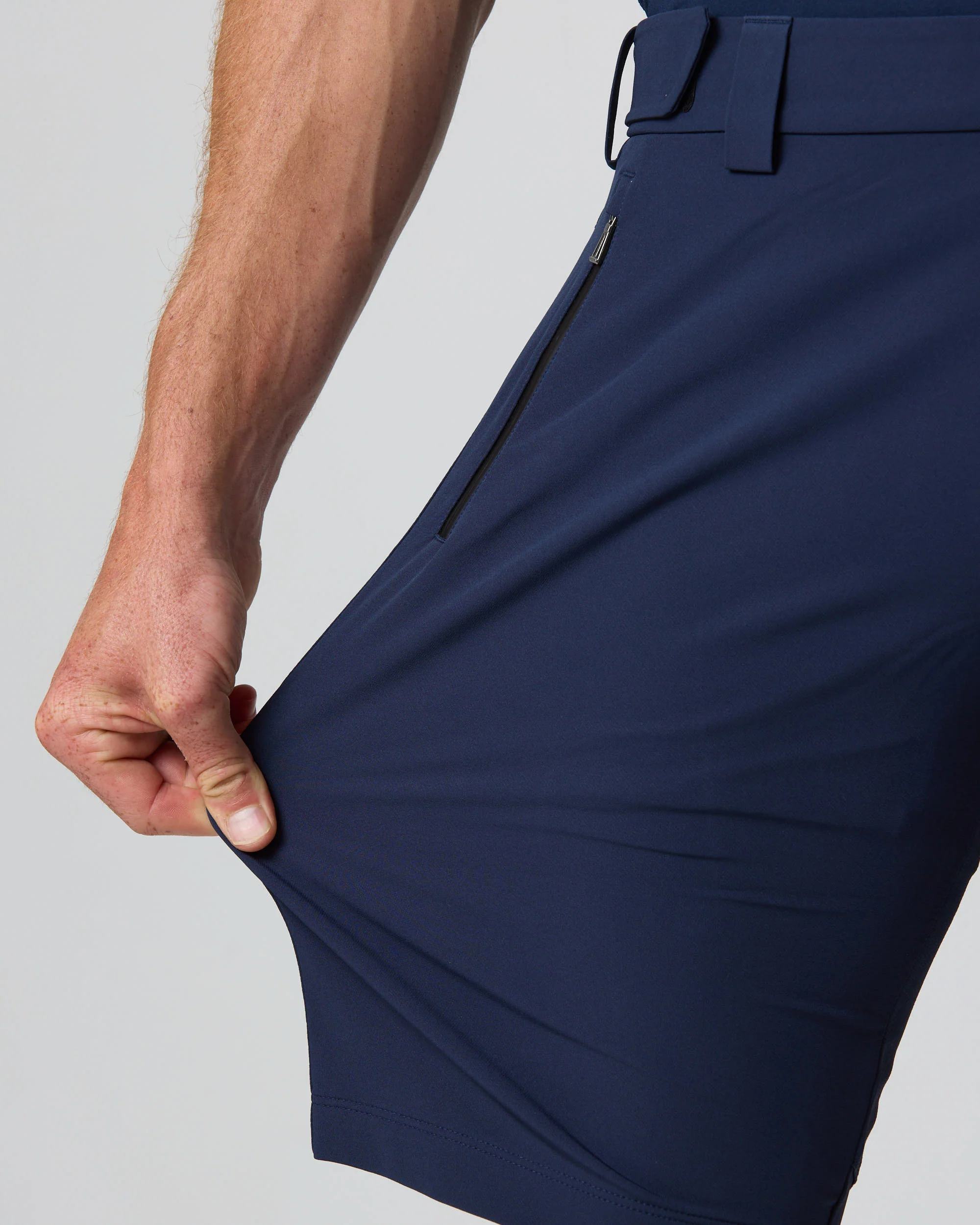 Men's Dynamic Deck Shorts - Navy Blue - Image 11