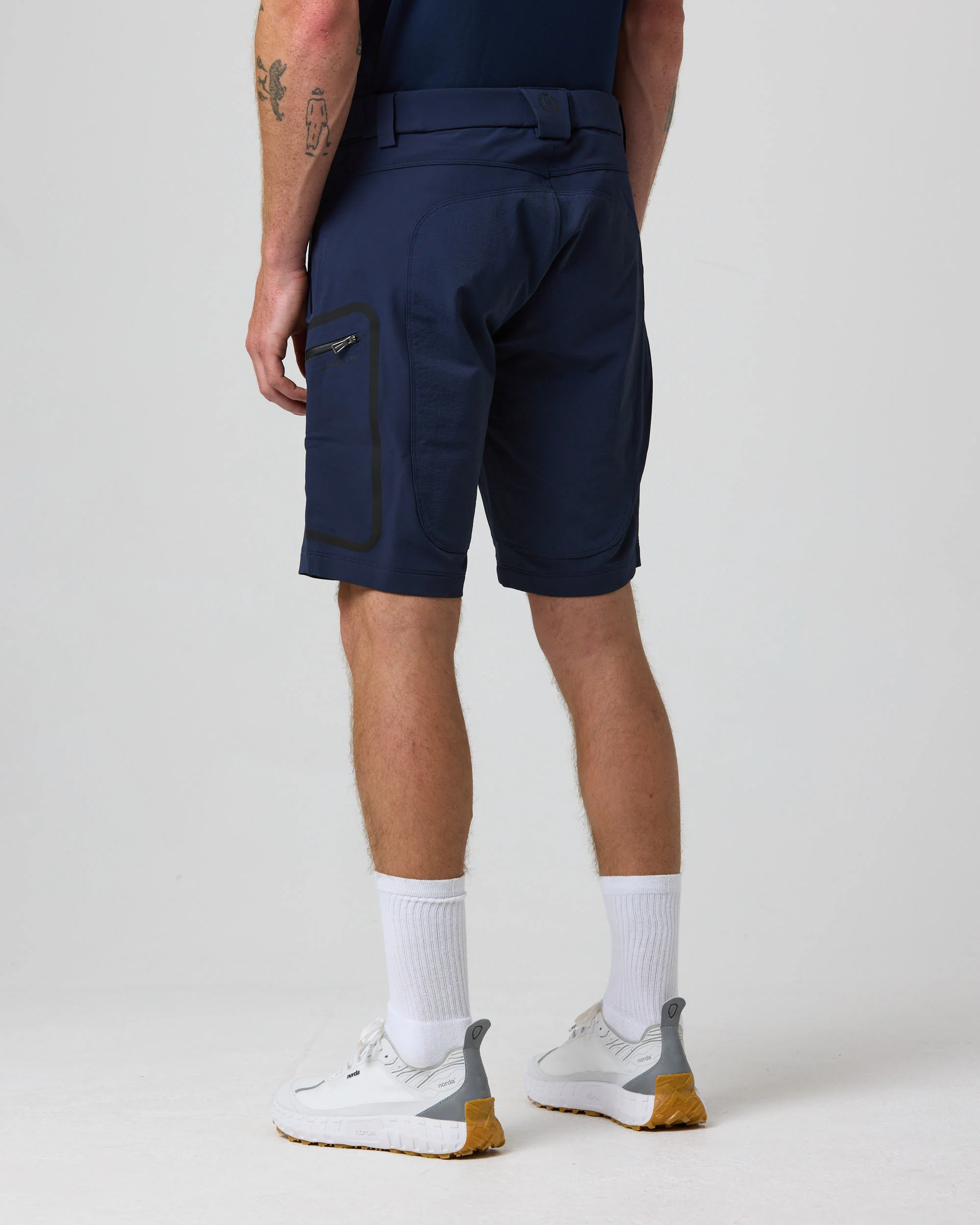 Men's Dynamic Deck Shorts - Navy Blue - Image 12