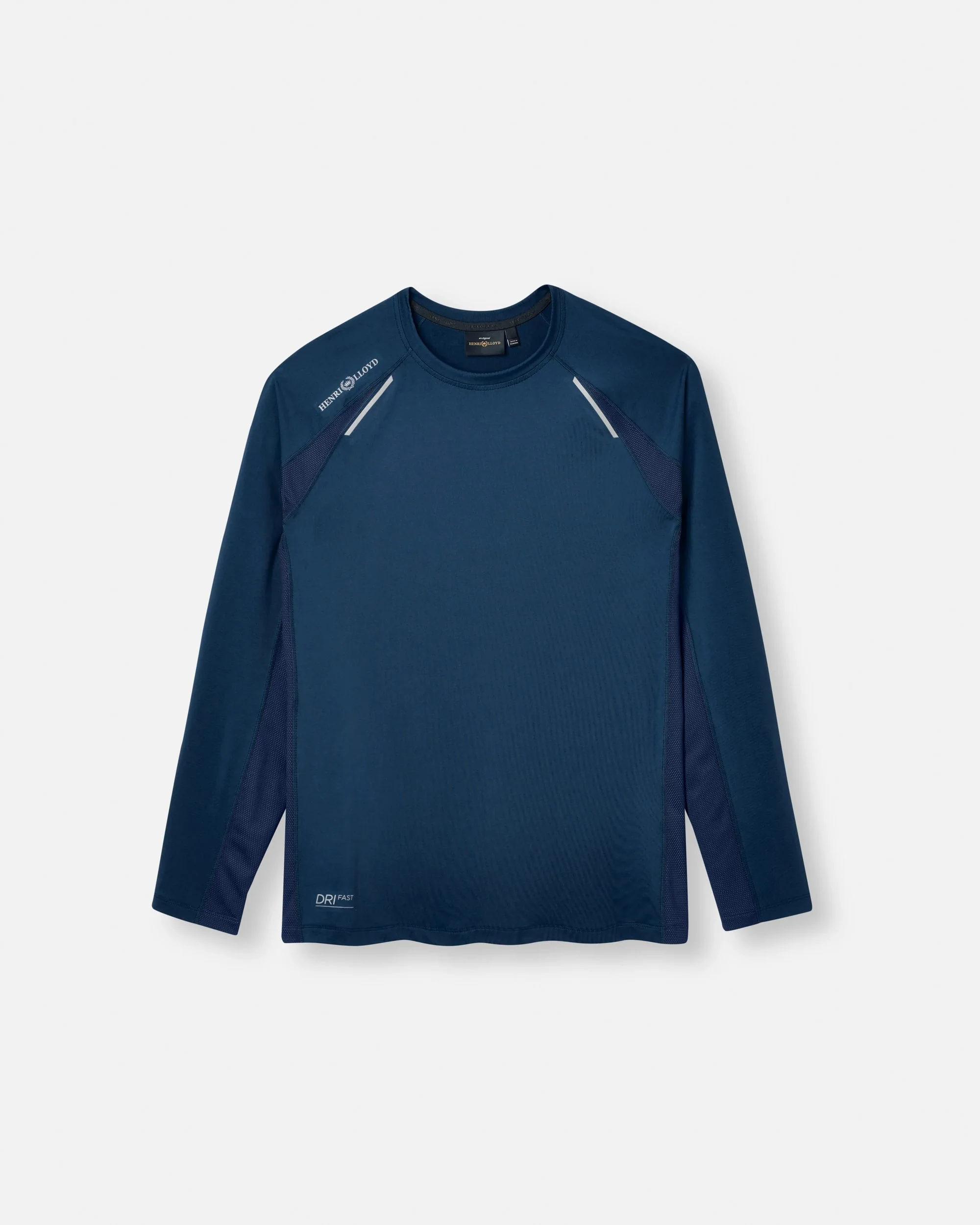 Men's Dynamic Dri Fast Long Sleeve Tee - Navy Blue - Image 3
