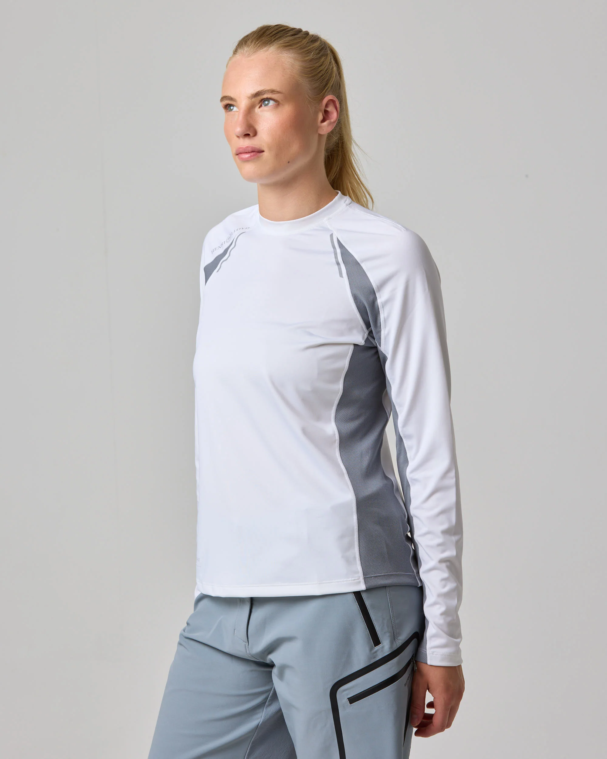 Women's Dynamic Dri Fast Long Sleeve Tee - White - Image 3