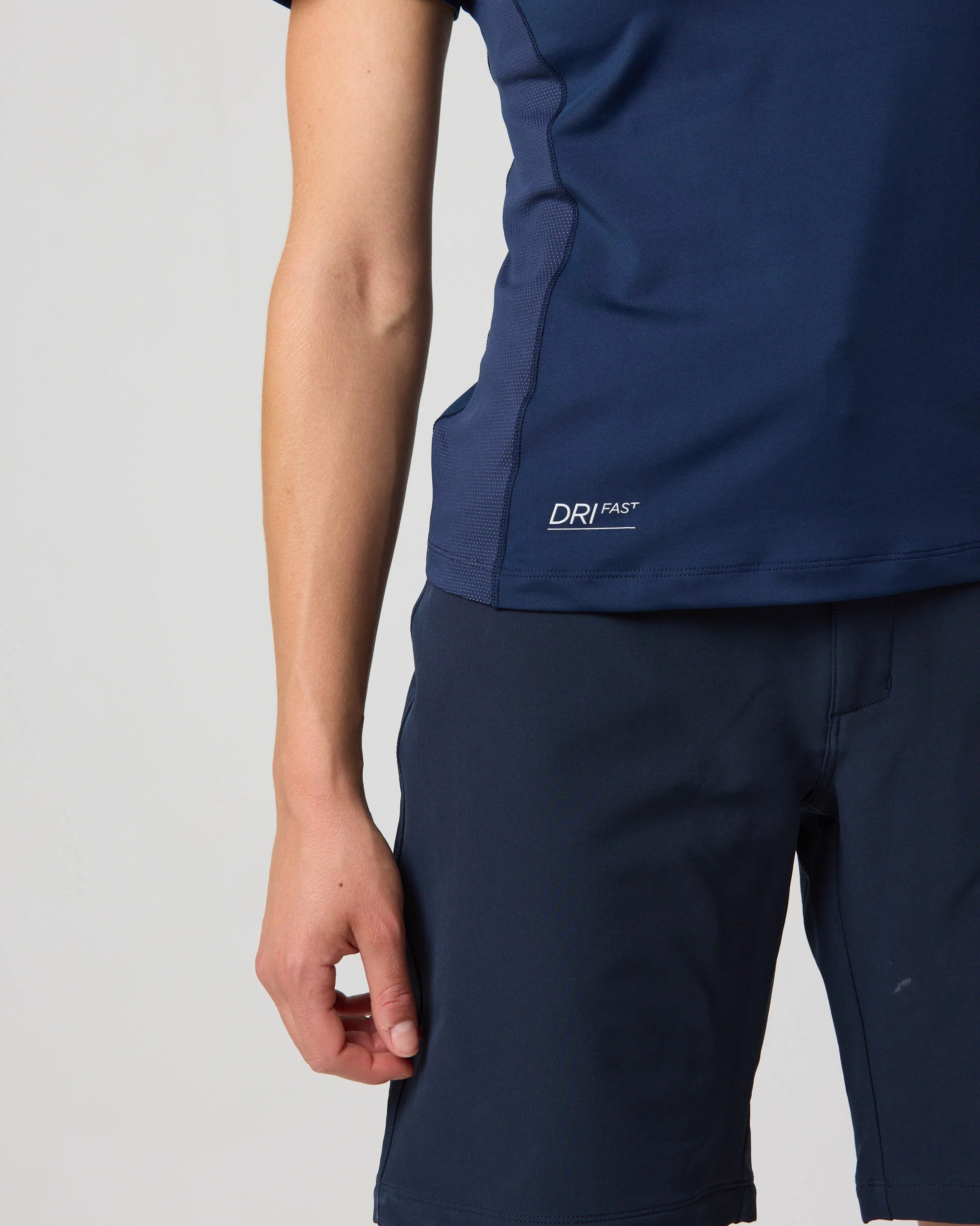 Women's Dynamic Dri Fast Tee - Navy Blue - Image 6