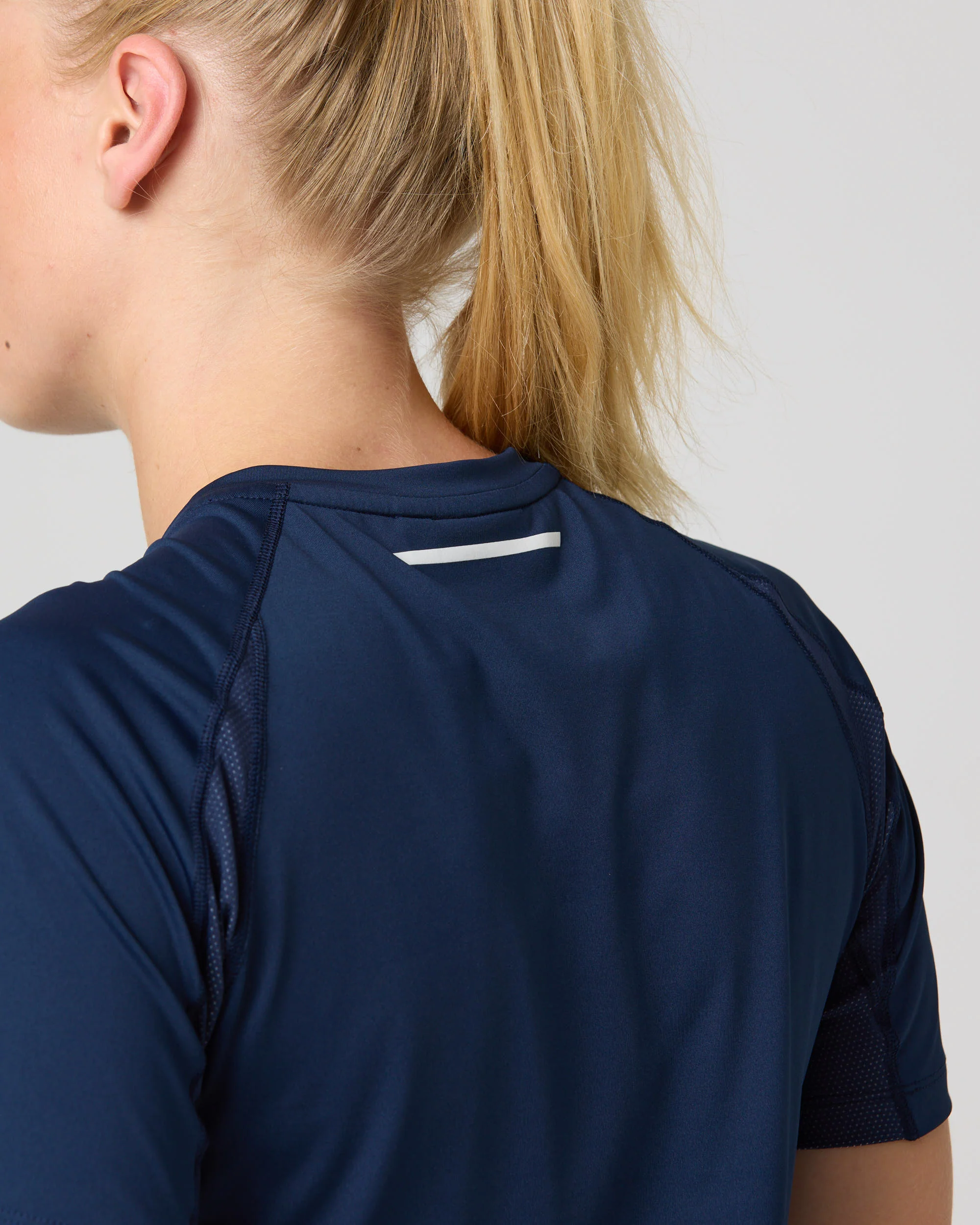 Women's Dynamic Dri Fast Tee - Navy Blue - Image 7