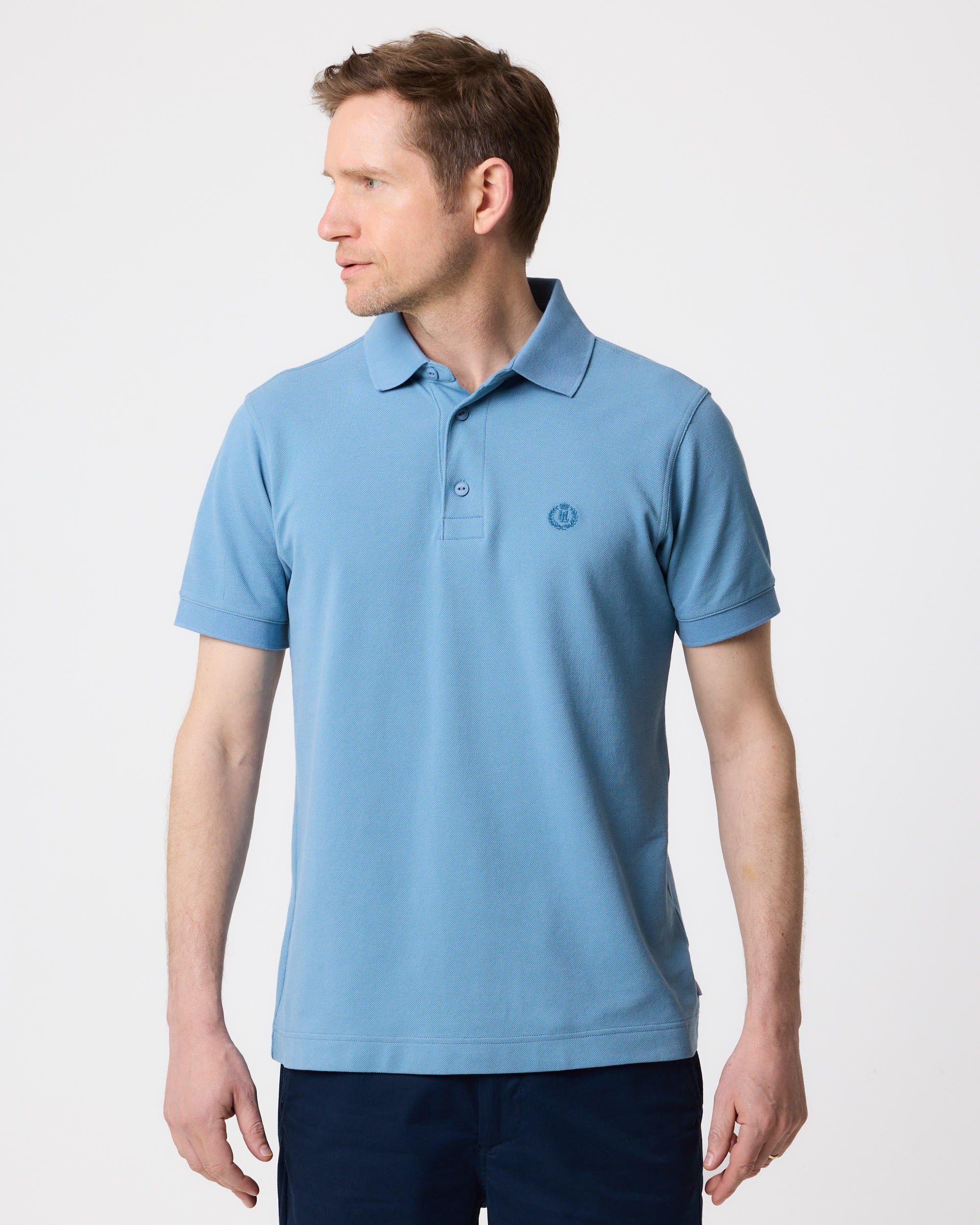 Falmouth Polo - Fjord Blue - Image 5