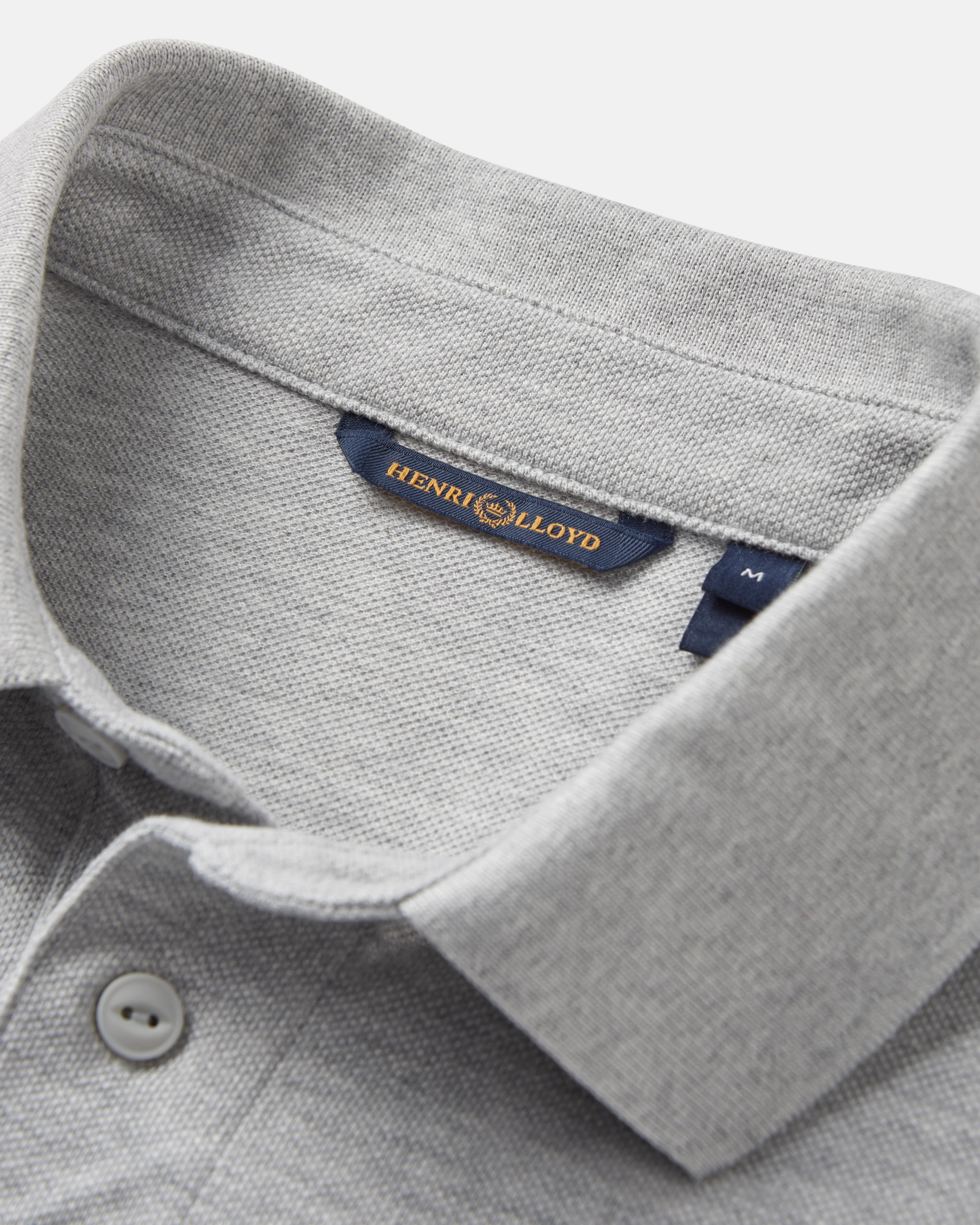 Falmouth Polo - Grey Marl - Image 3