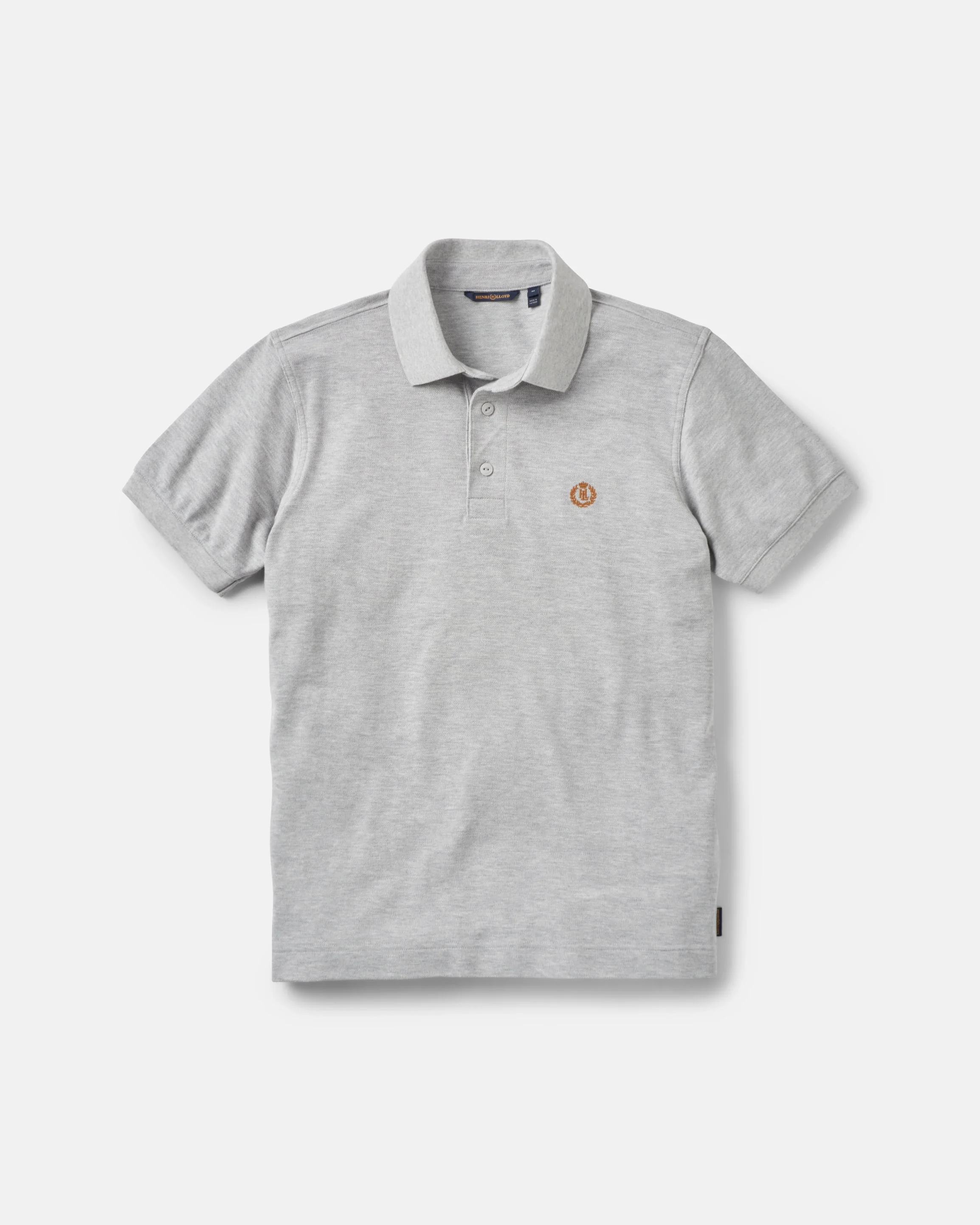 Falmouth Polo - Light Grey Melange