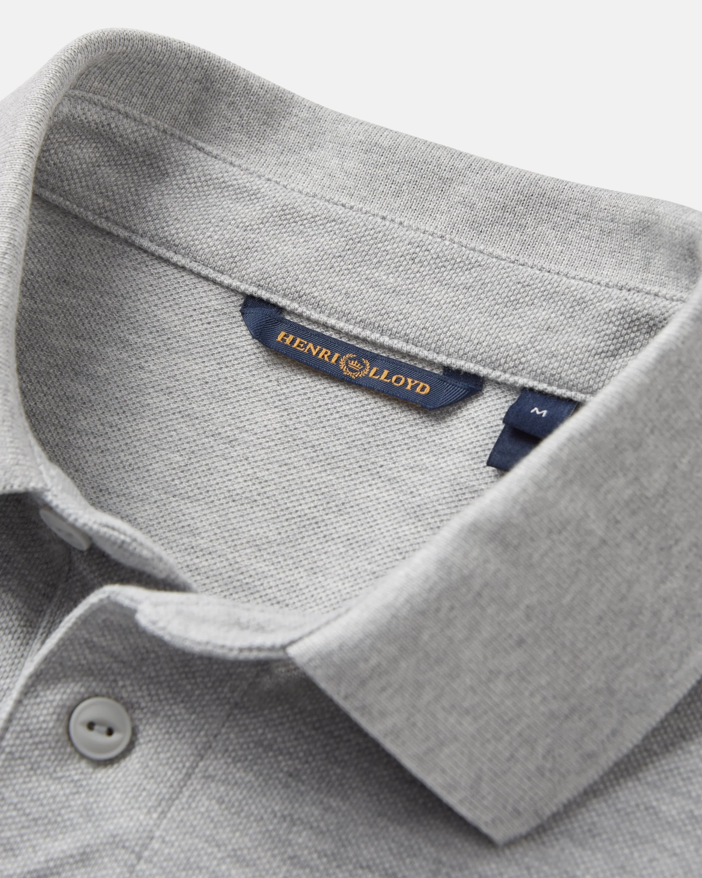 Falmouth Polo - Light Grey Melange - Image 4