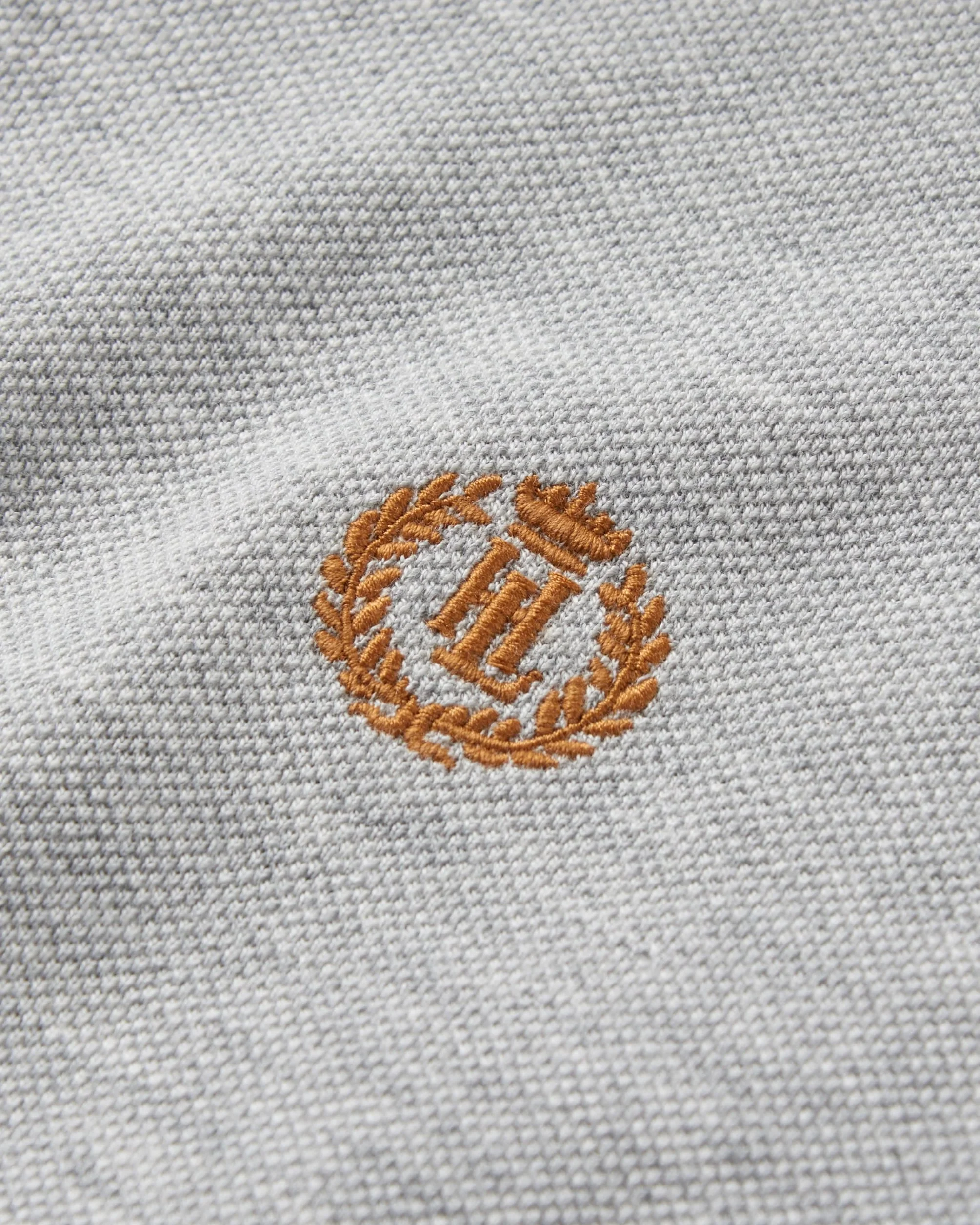 Falmouth Polo - Light Grey Melange - Image 5