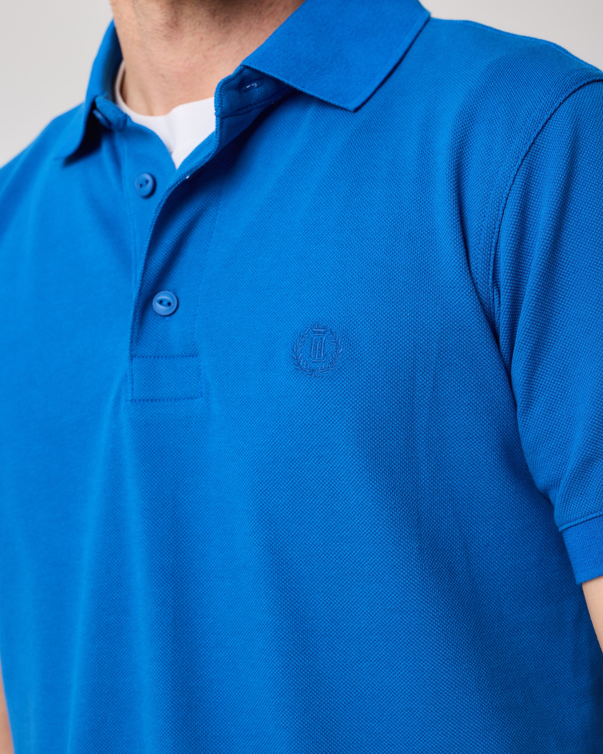 Falmouth Polo - Marine Blue - Image 6