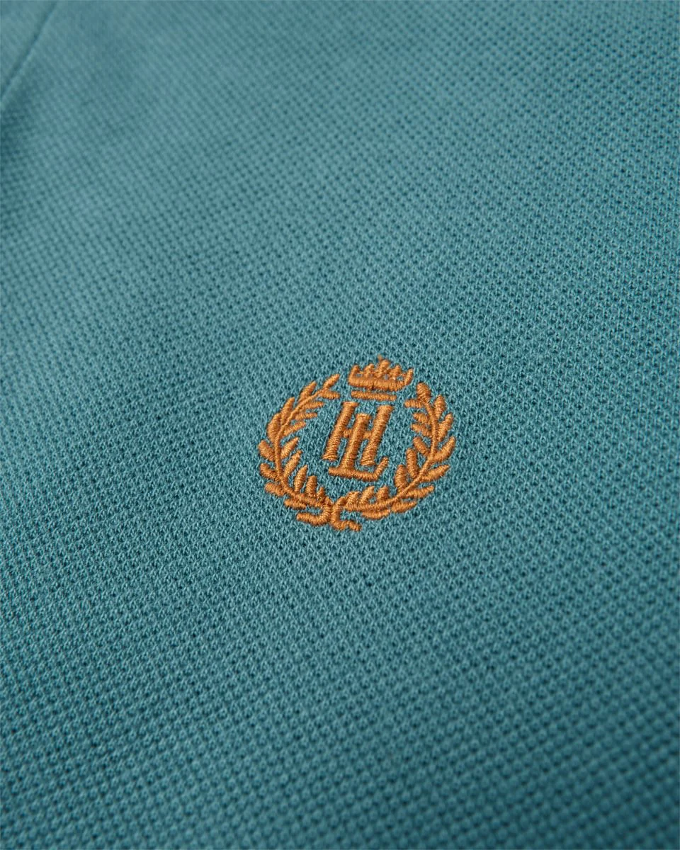 Falmouth Polo - Washed Teal - Image 2