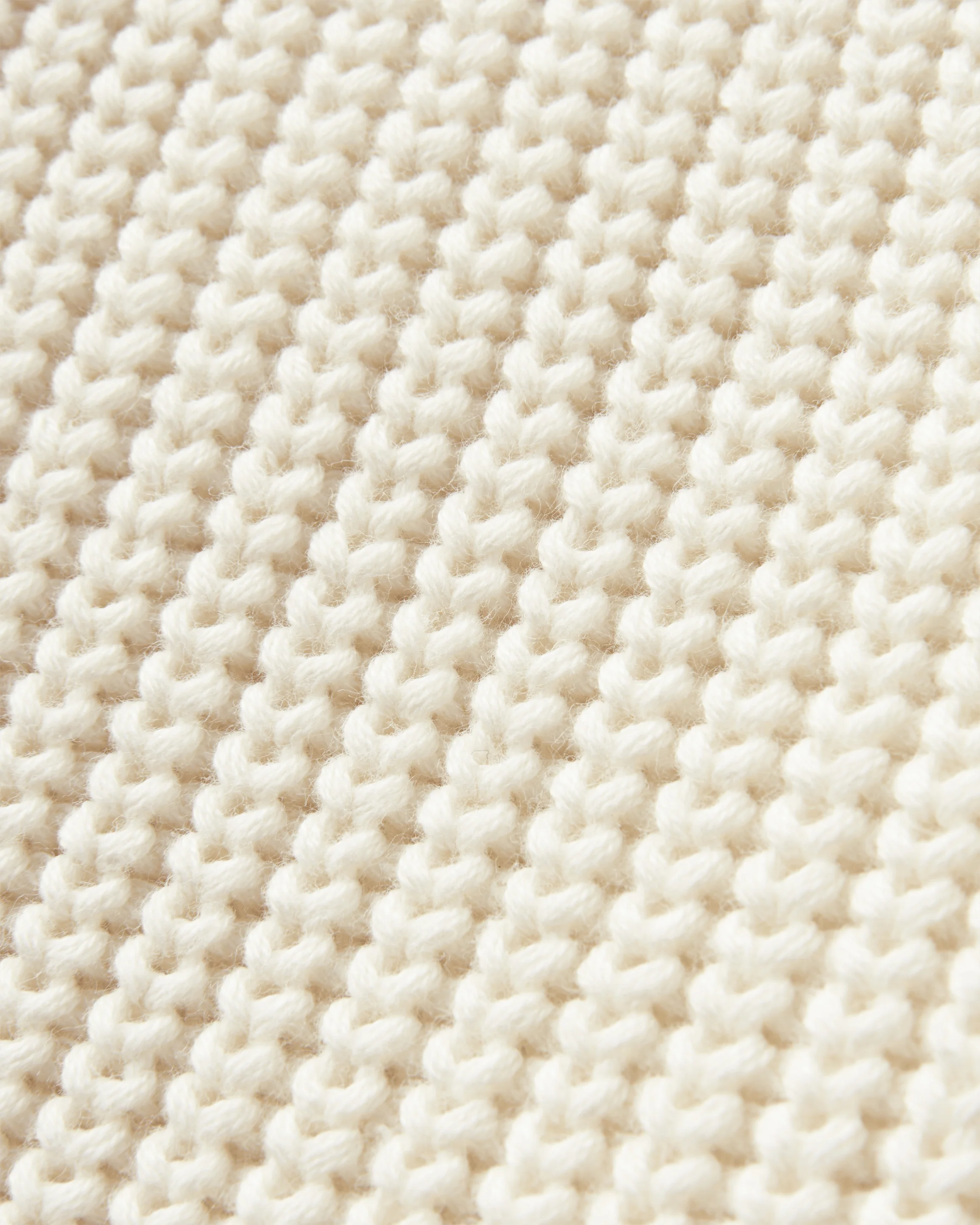 Golant Quarter Zip Ribbed Knit - Ecru - Image 7